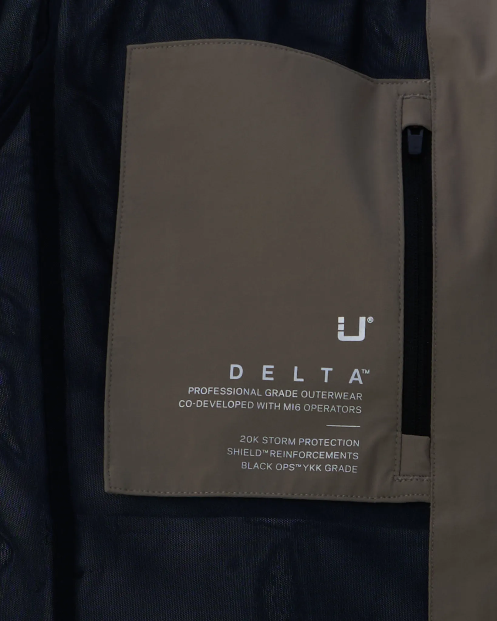 UBR Bullet Jacket Delta Licht bruin 107687-001-L