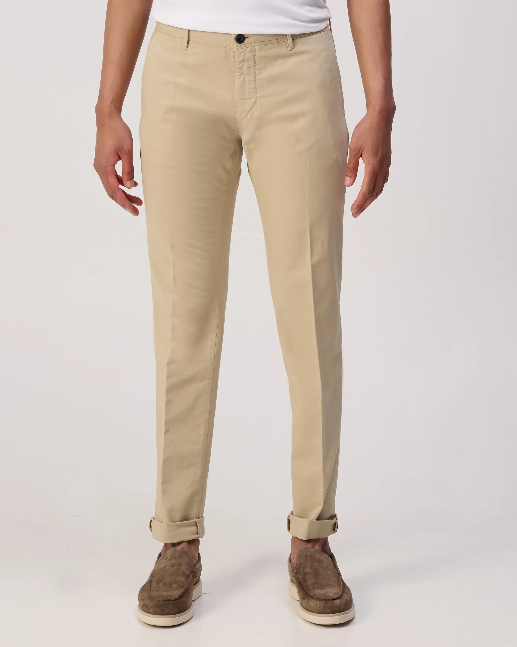 Incotex Chino Bruin 107692-001-31