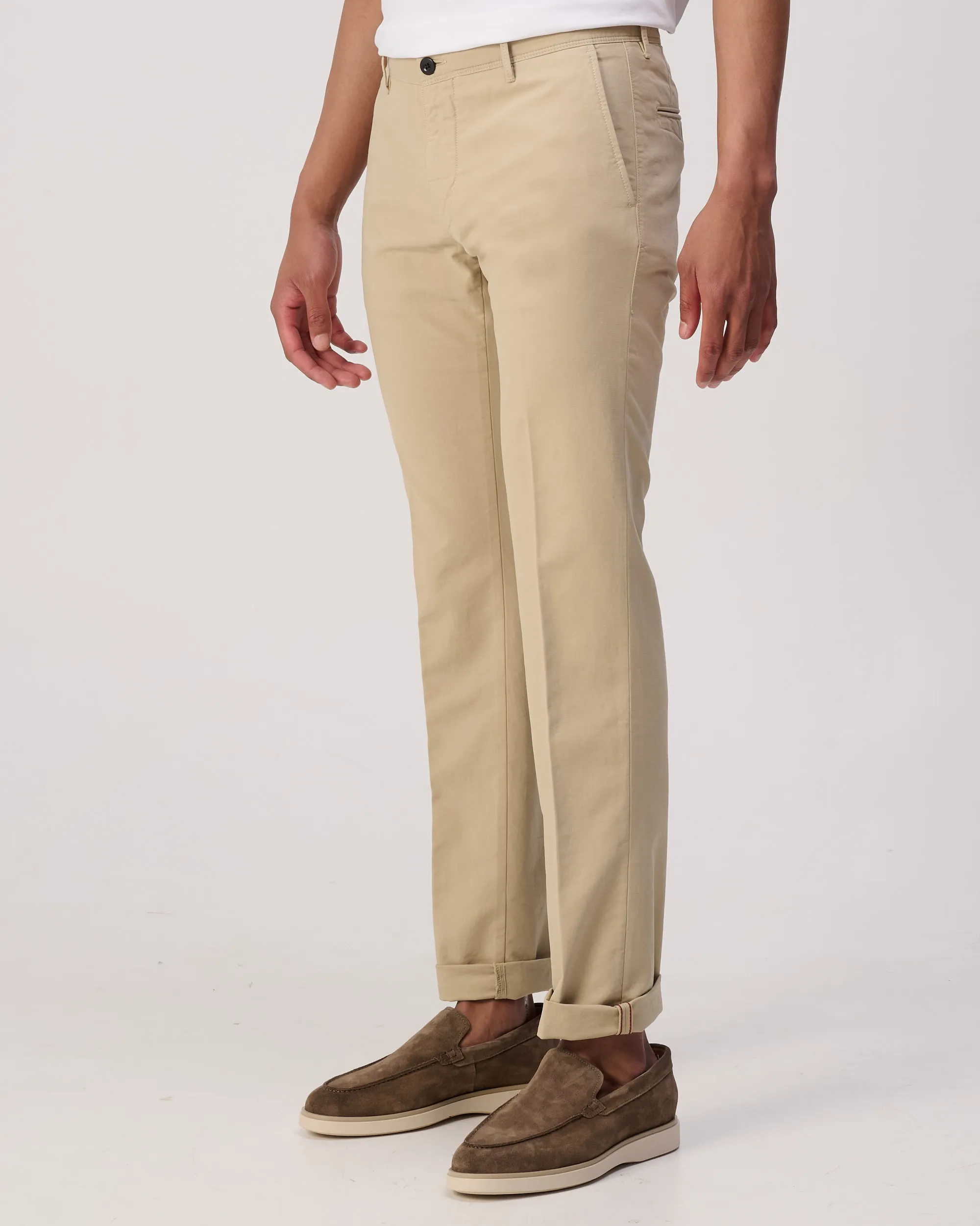 Incotex Chino Bruin 107692-001-31