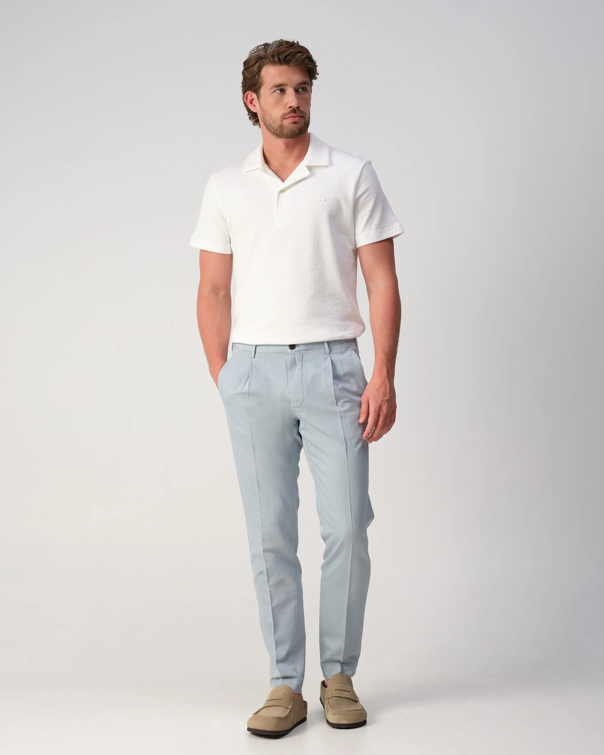 Incotex Chino Licht blauw 107694-001-31