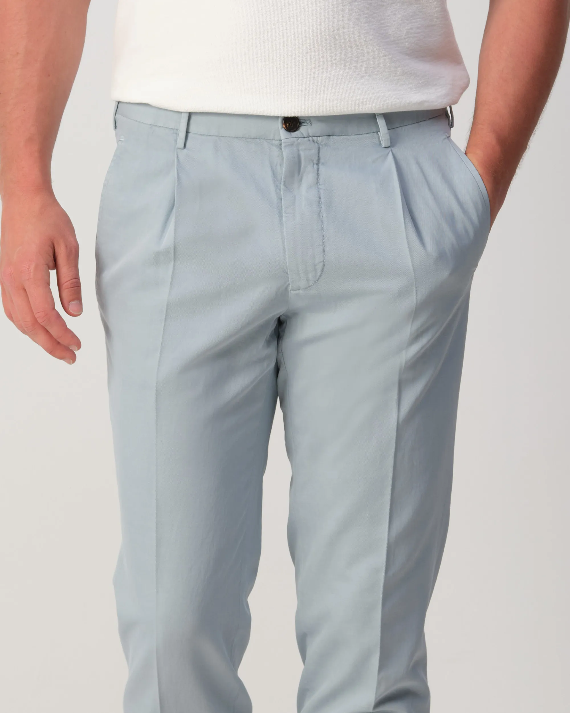 Incotex Chino Licht blauw 107694-001-31