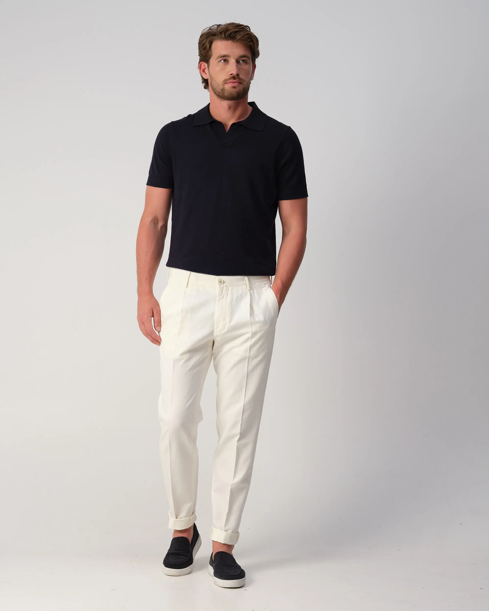 Incotex Chino Wit 107695-001-31