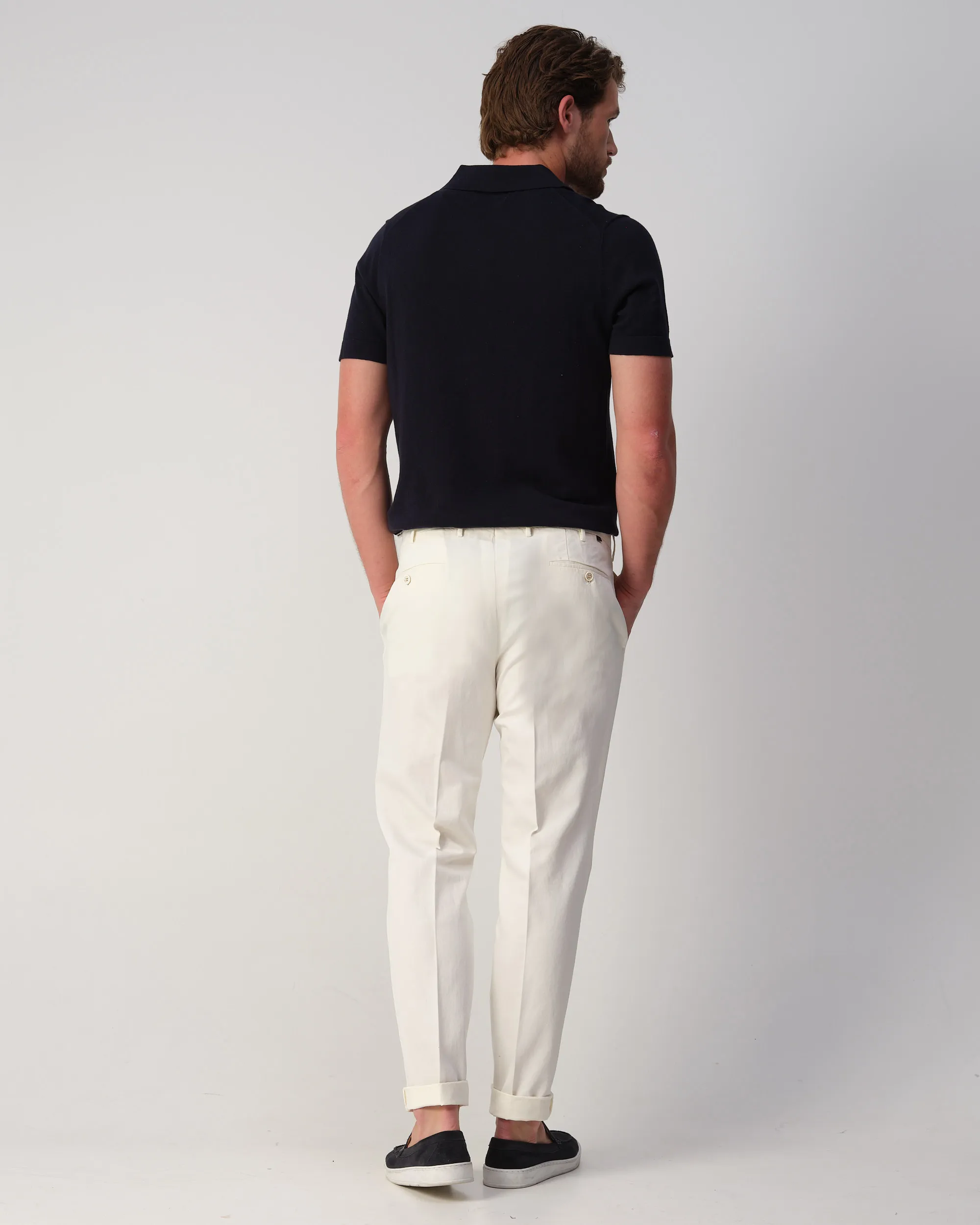Incotex Chino Wit 107695-001-31