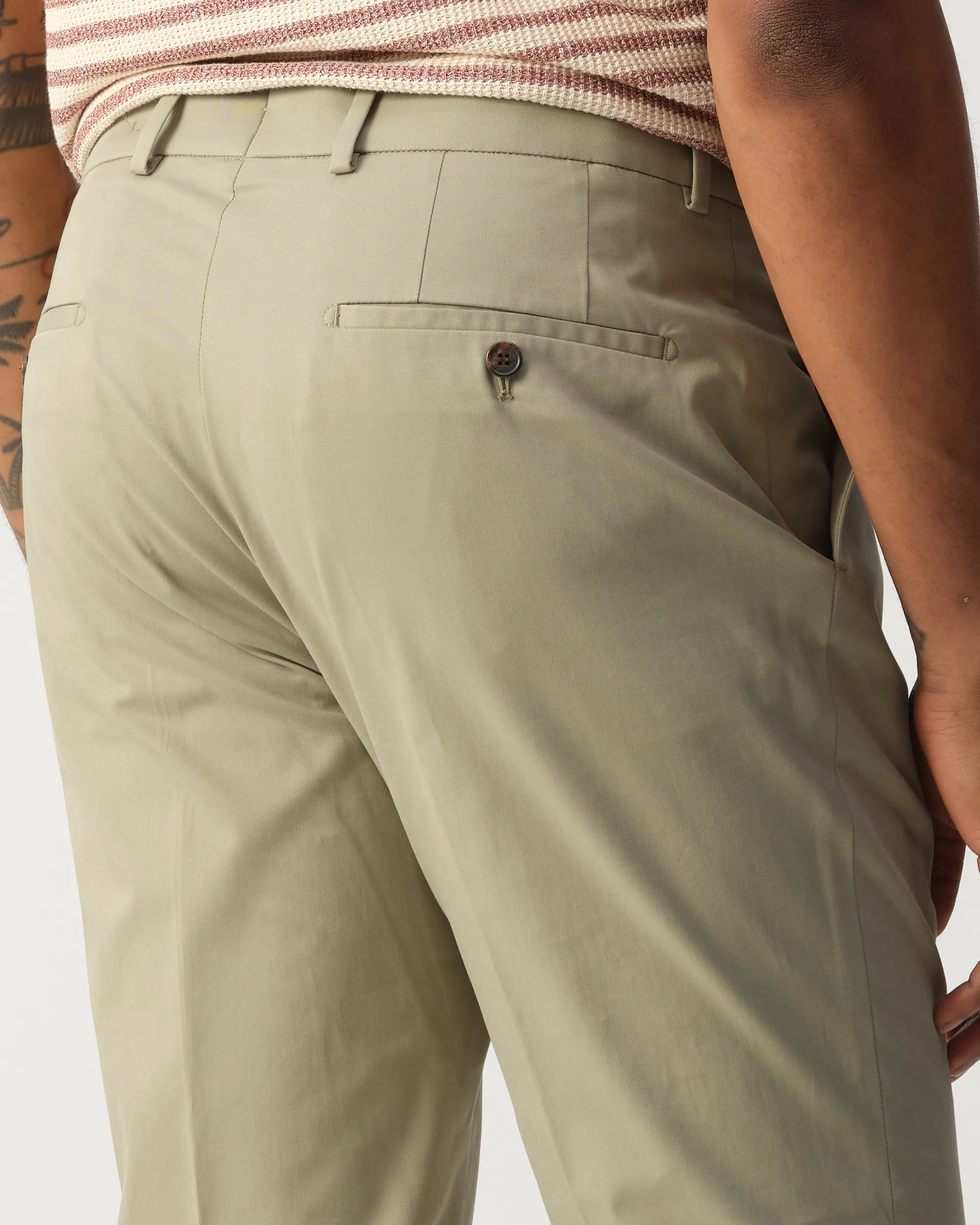 Incotex Chino Groen 107696-001-31