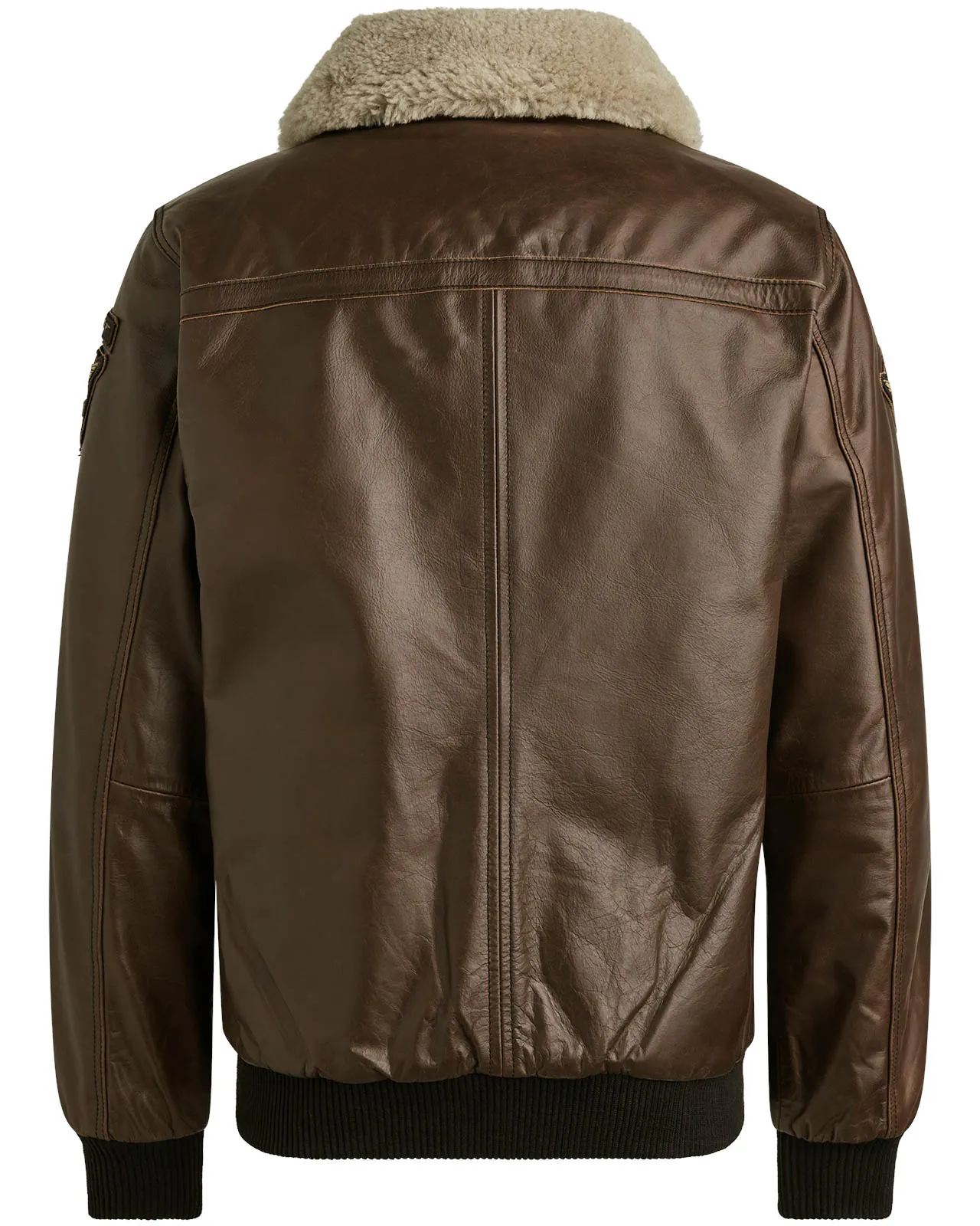 PME Legend Hudson Leren jas Donker bruin 107710-001-L