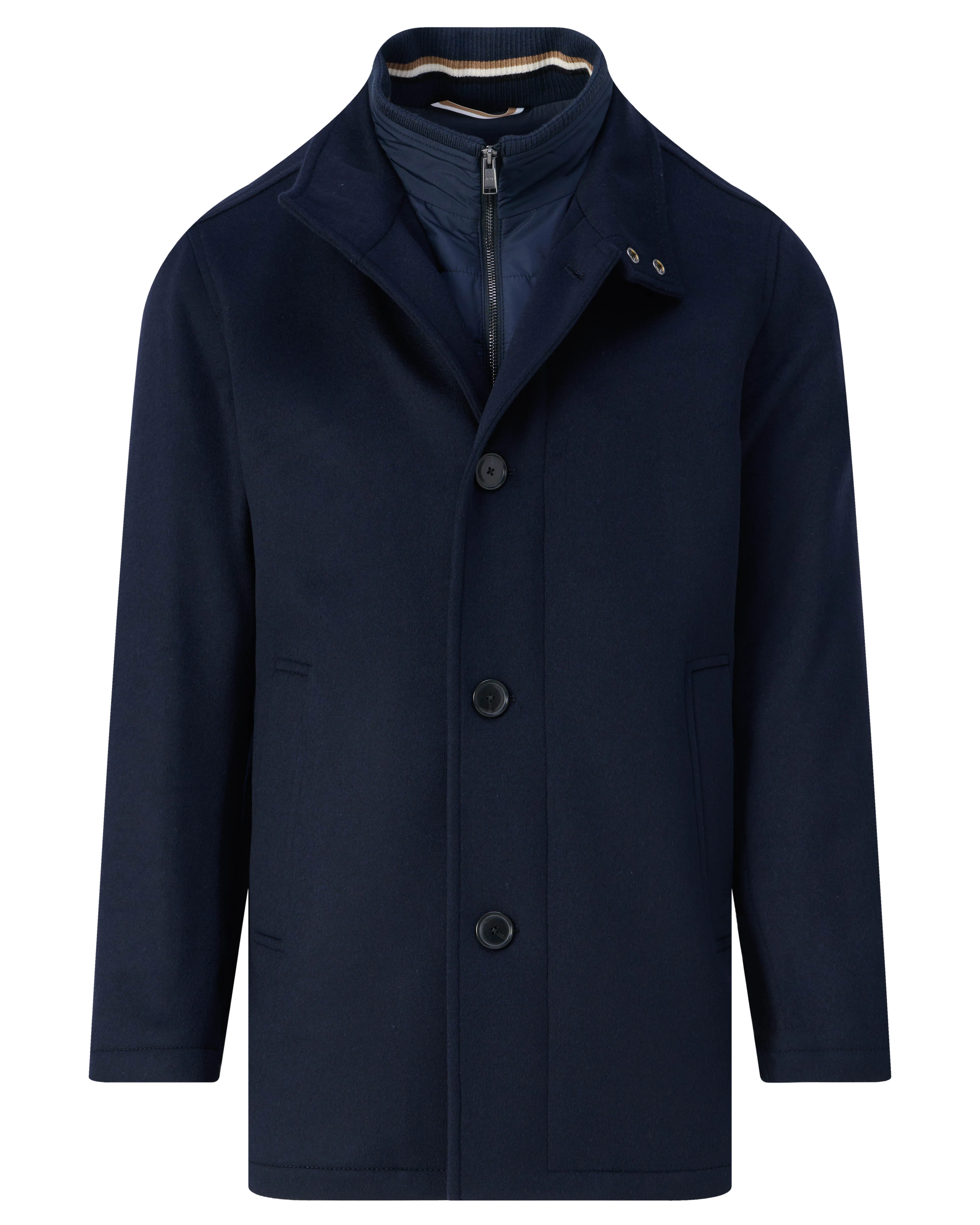 Boss Menswear Overcoat Donker blauw 107725-001-102