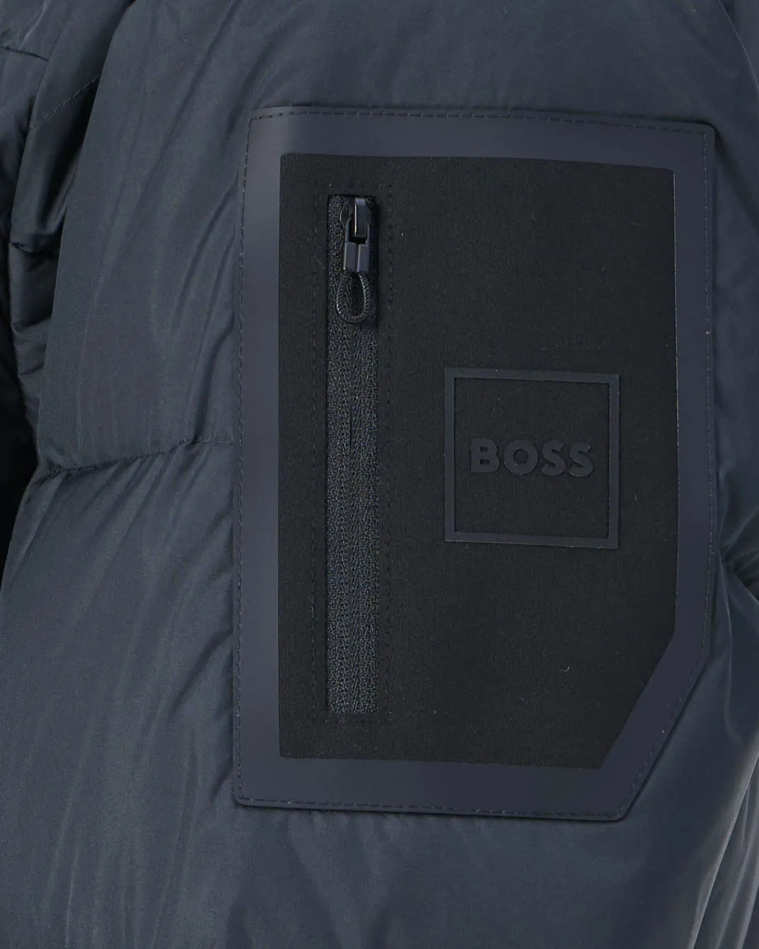 Boss Leisure Gewatteerde jas Donker blauw 107727-001-L