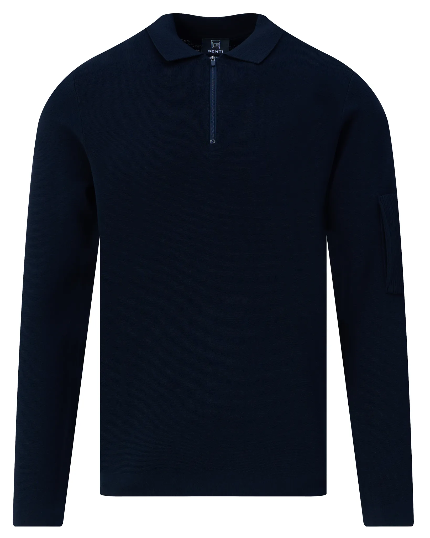 Genti Polo Donker blauw 107729-001-L