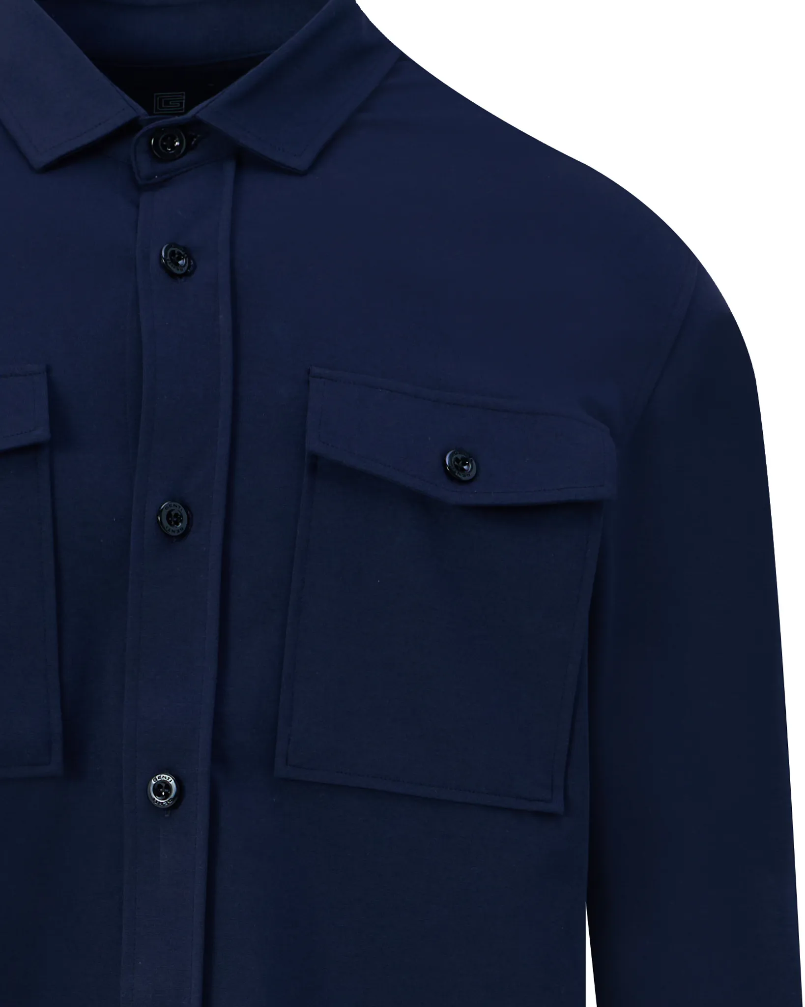 Genti Overshirt Donker blauw 107741-001-L