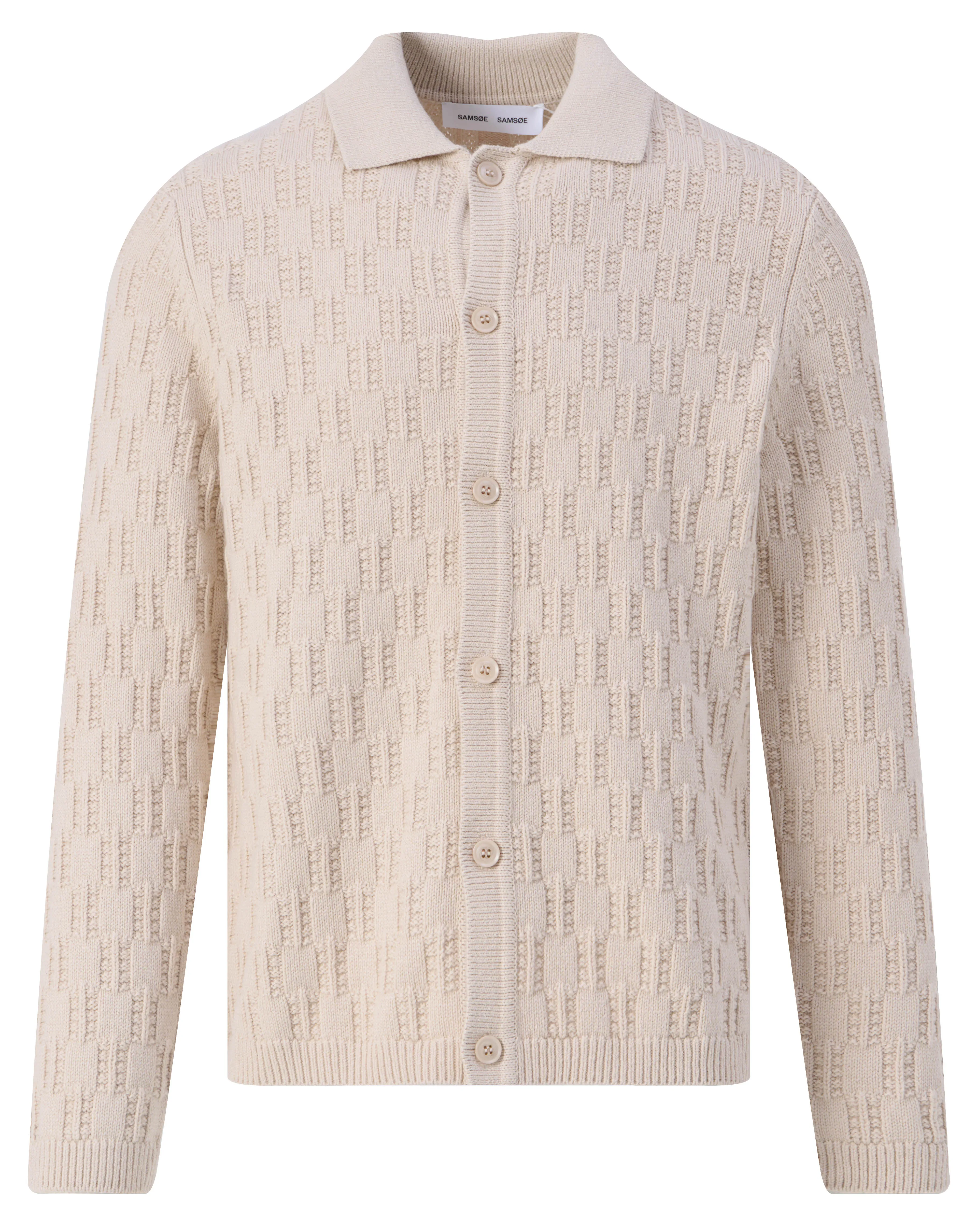 Samsoe & Samsoe Sabrodie Casual Overhemd Beige 107753-001-L