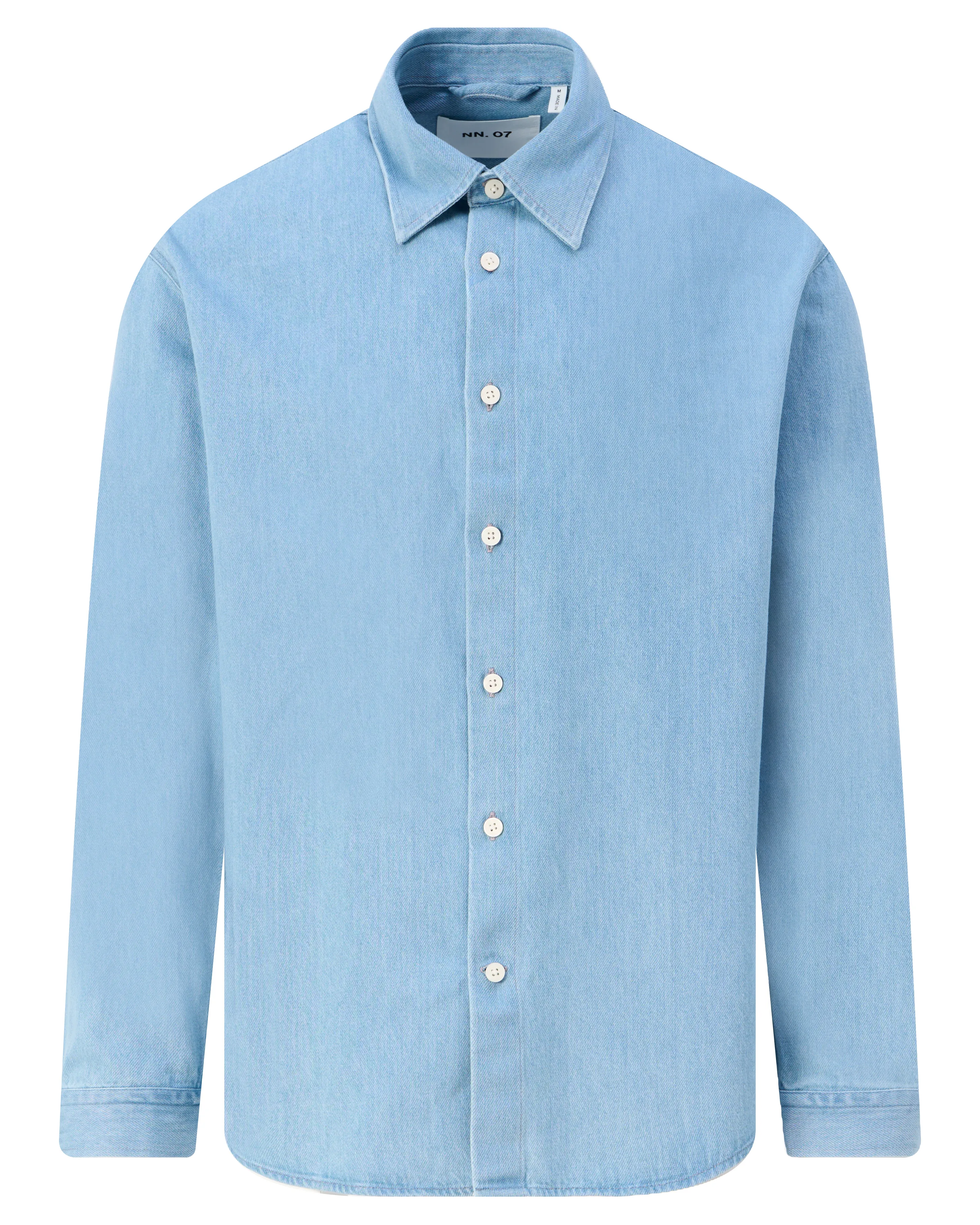 NN07 Casper Casual Overhemd Licht blauw 107777-001-L