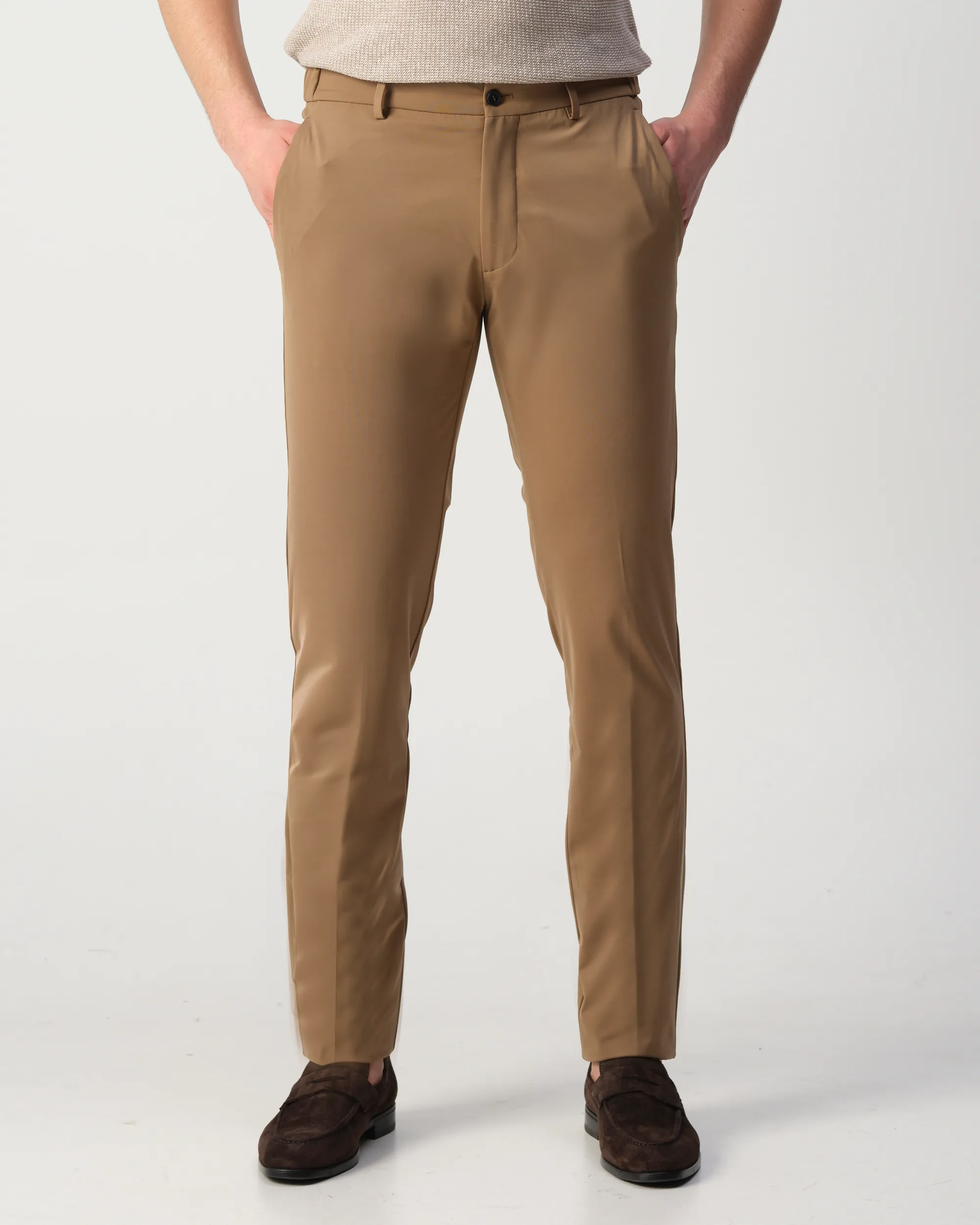 Berwich Chino Licht bruin 107784-001-46