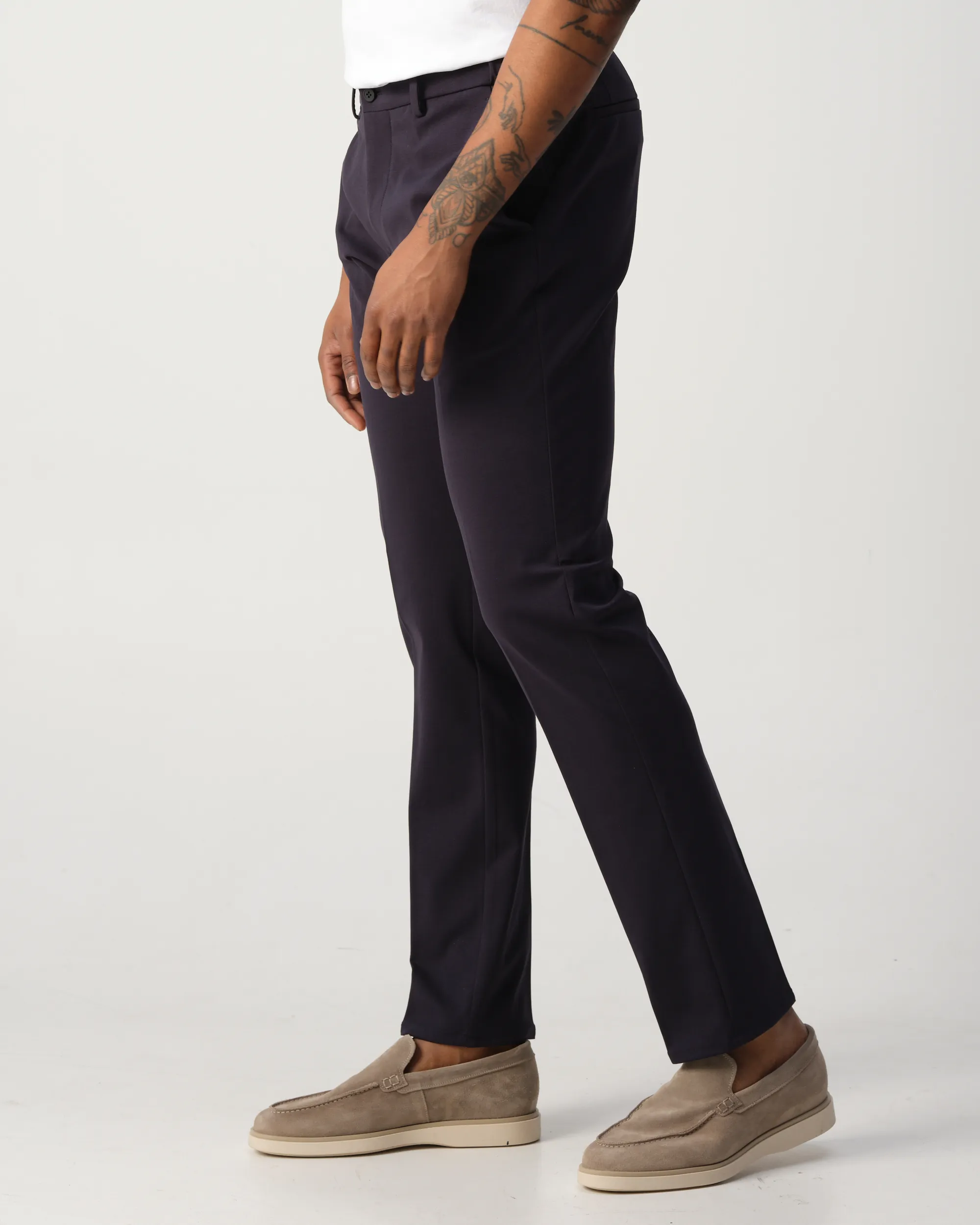 Berwich Chino Donker blauw 107787-001-46
