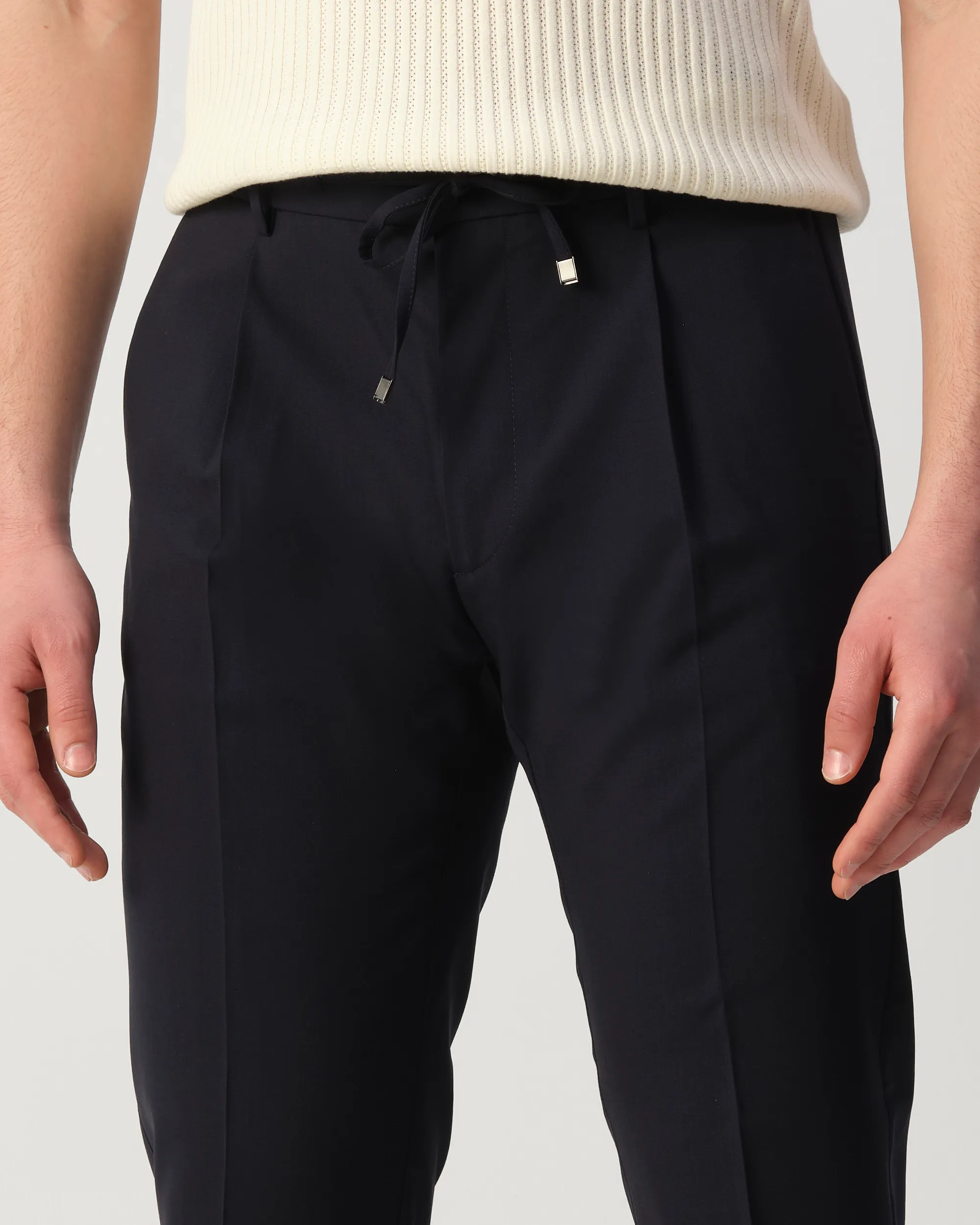 Berwich Chino Donker blauw 107794-001-46