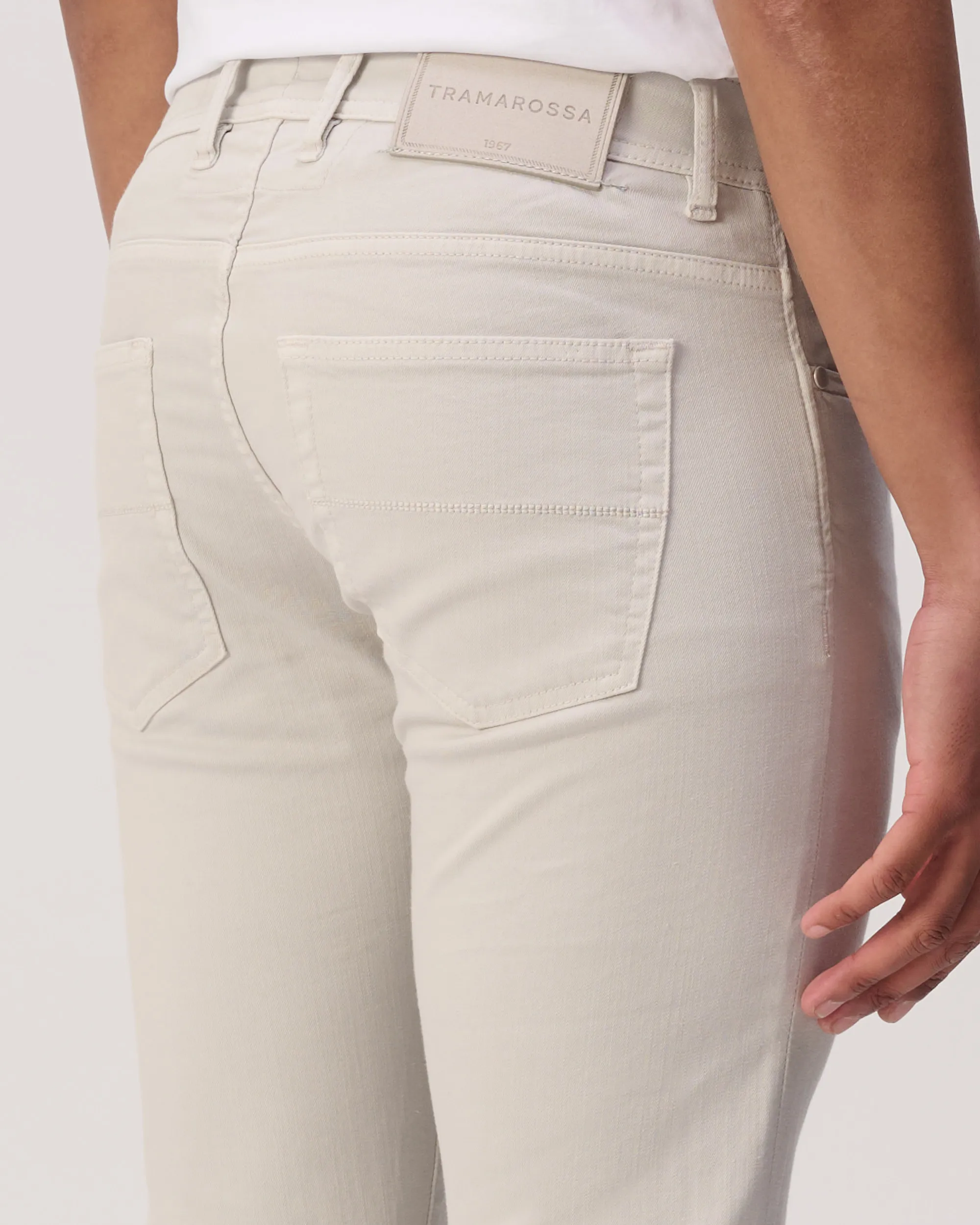 Tramarossa Leonardo 5-pocket Off White 107802-001-30