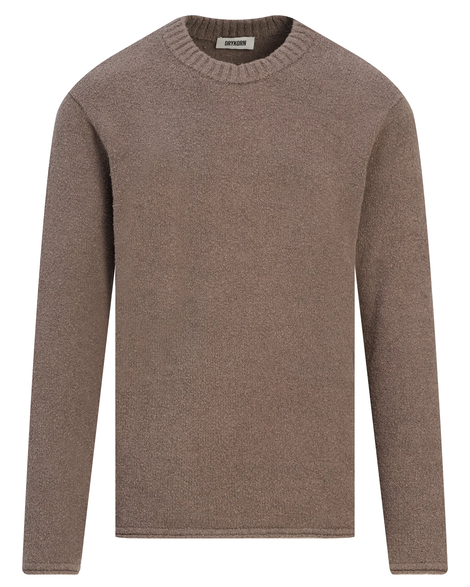 Drykorn Leando Trui Ronde hals Bruin 107834-001-XL