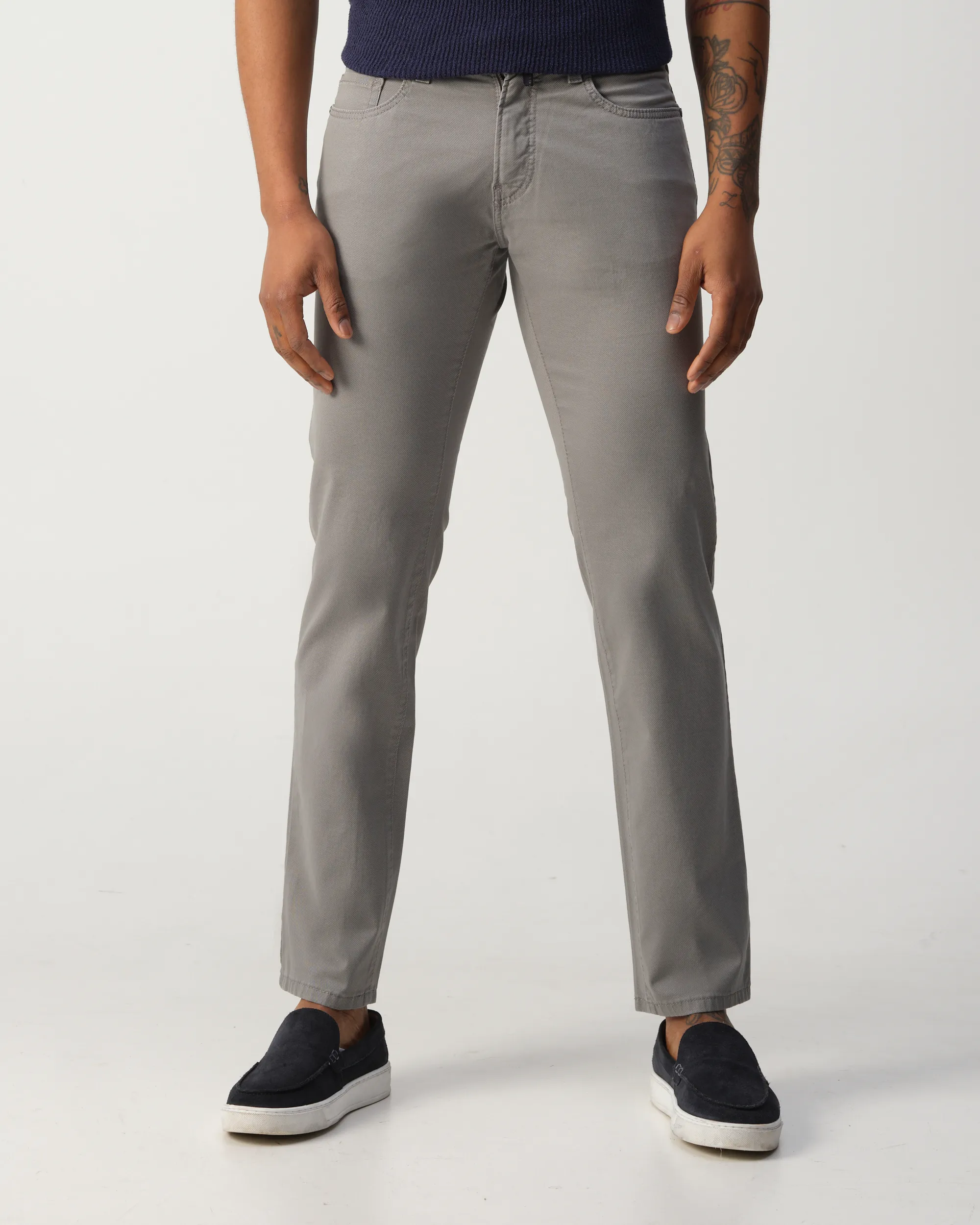 Pierre Cardin Lyon 5-pocket Grijs 107846-001-31/32