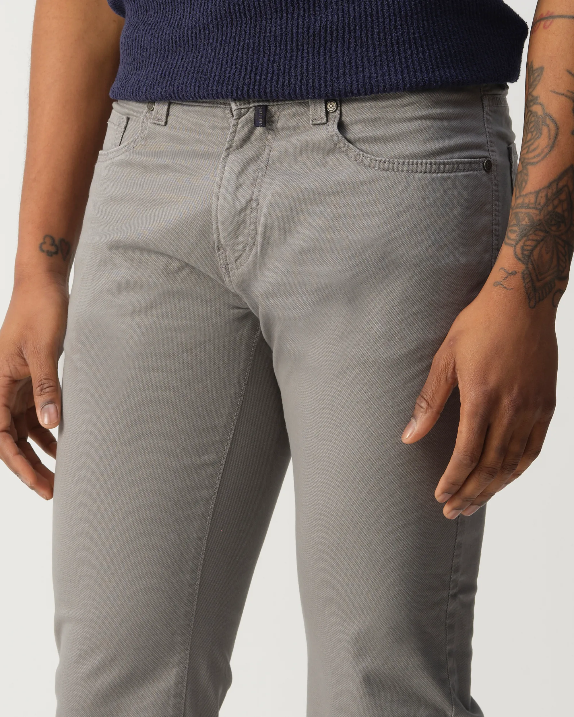 Pierre Cardin Lyon 5-pocket Grijs 107846-001-31/32