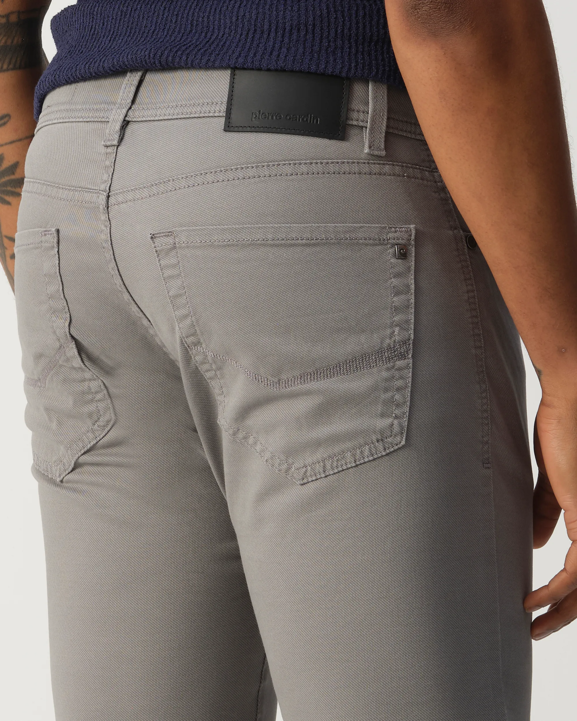 Pierre Cardin Lyon 5-pocket Grijs 107846-001-31/32