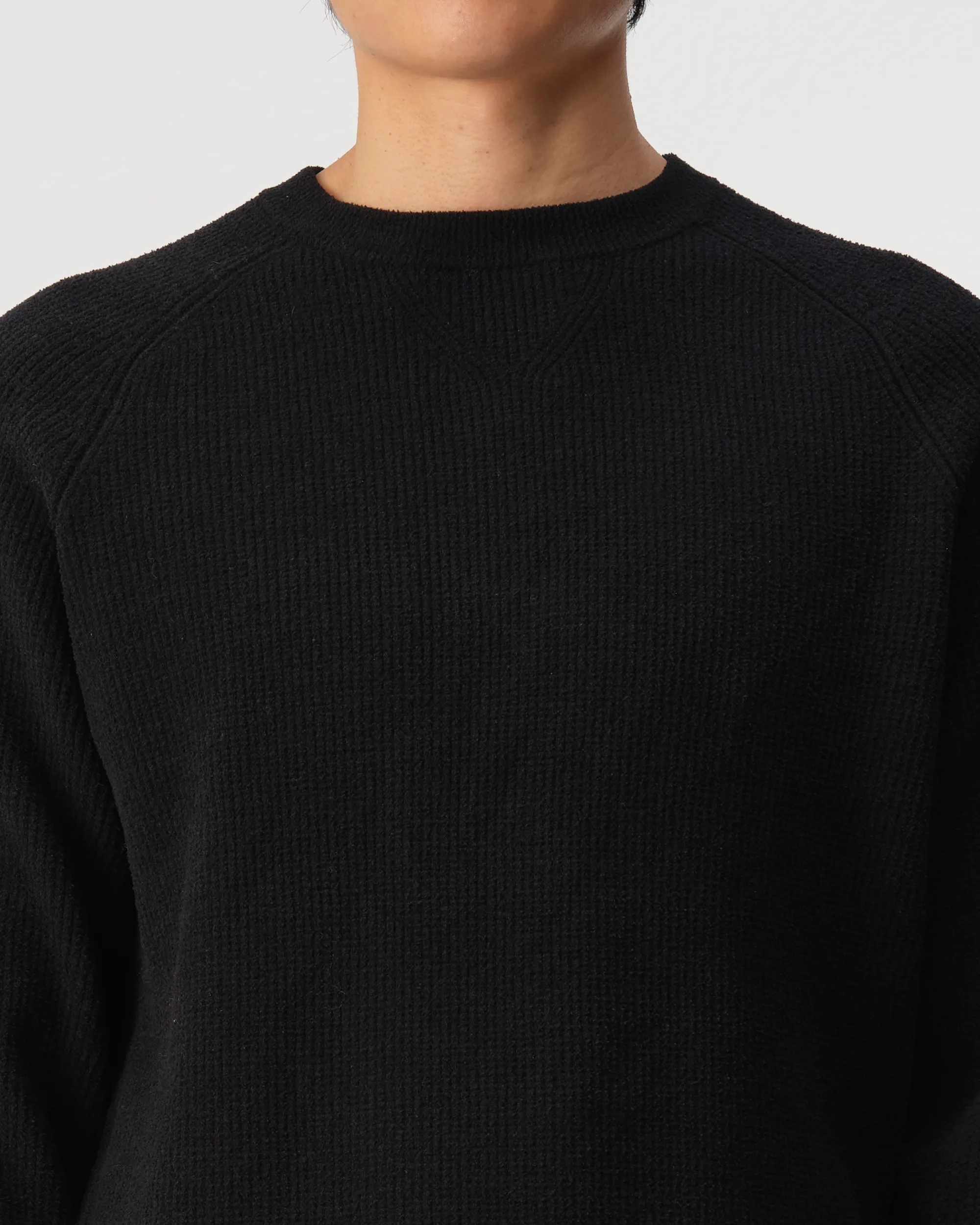 J.C. RAGS Eddy Trui ronde hals Black 107873-001-L