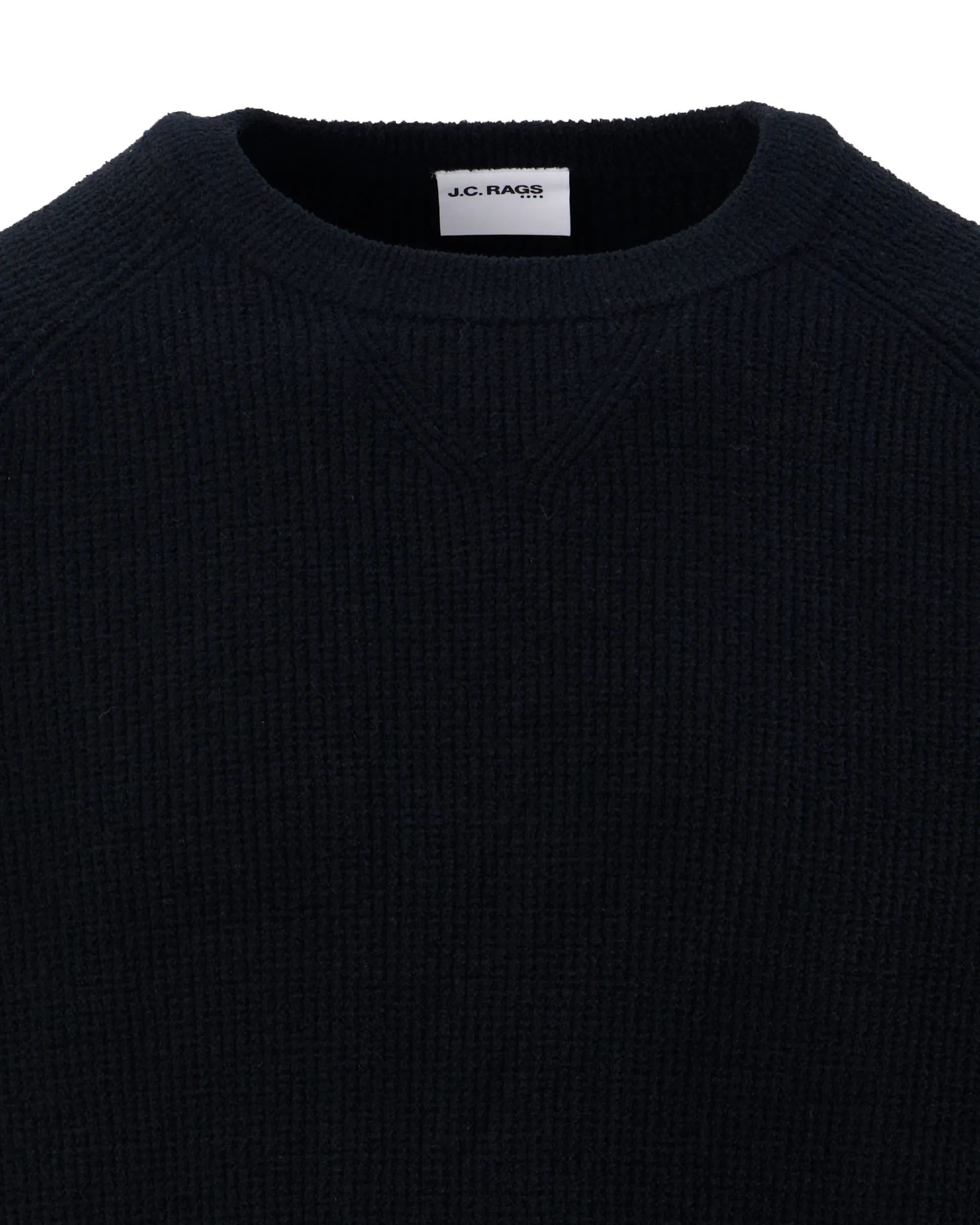 J.C. RAGS Eddy Trui ronde hals Black 107873-001-L