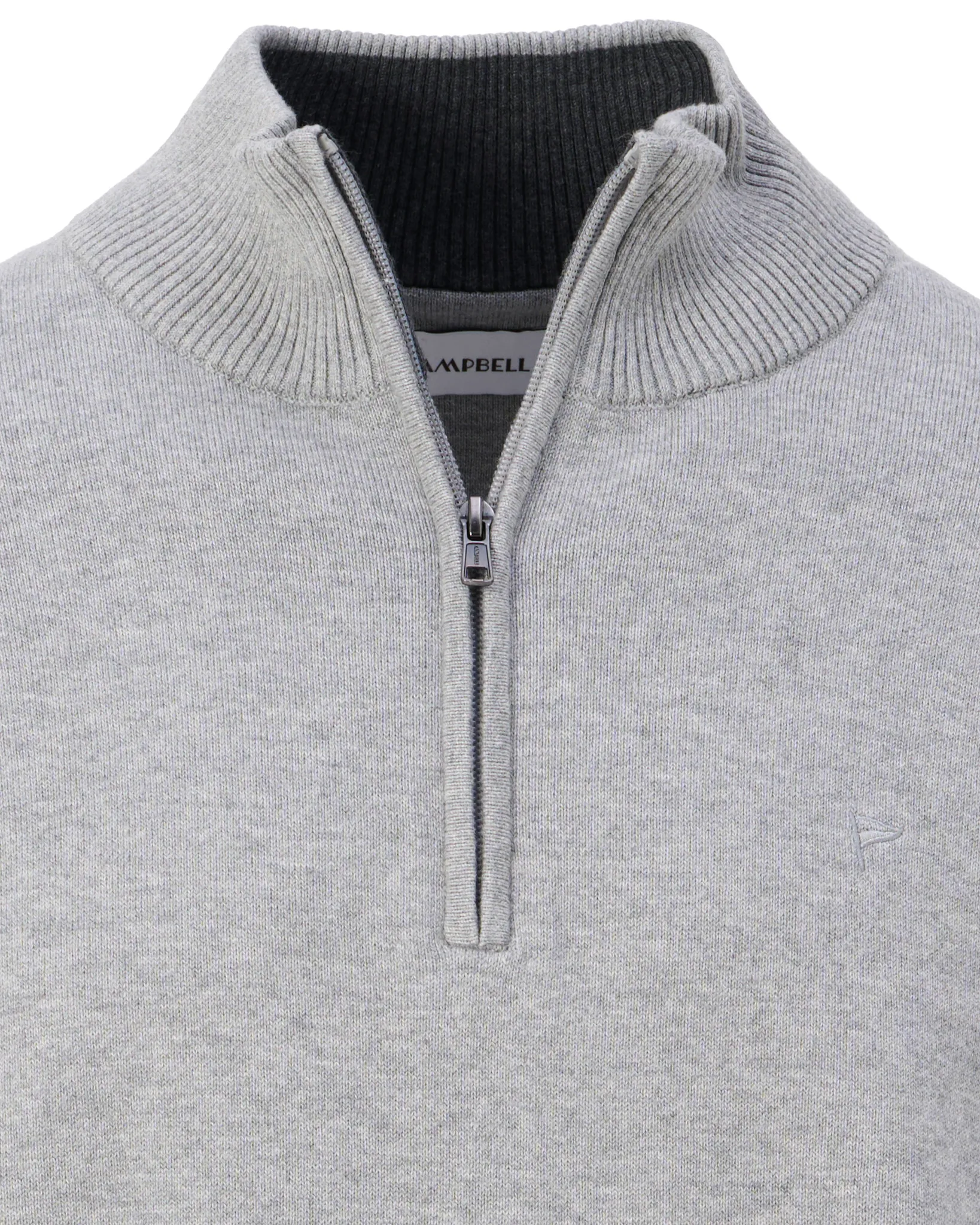 Campbell Schipperstrui Mid Grey melange 107883-004-L