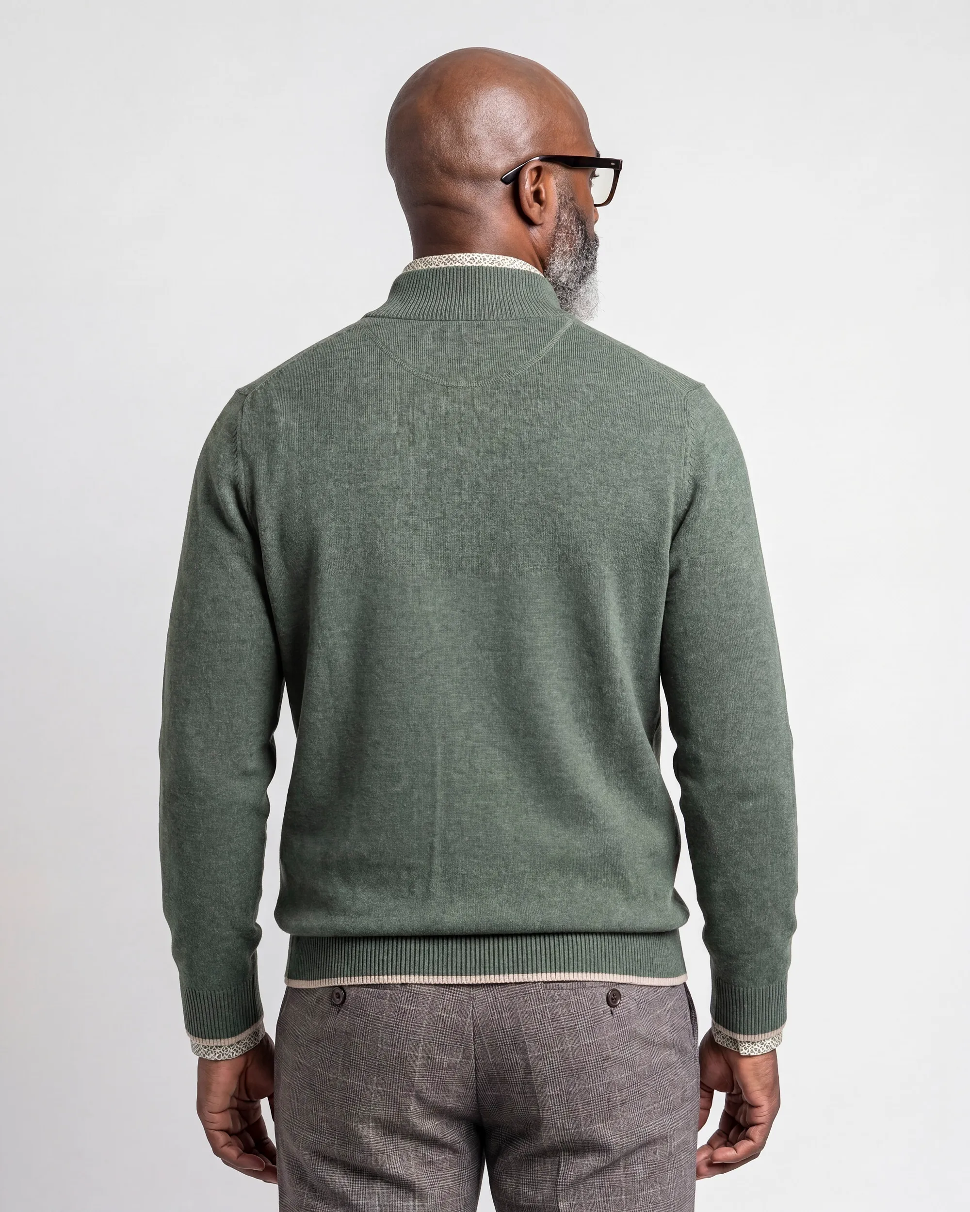 Campbell Schipperstrui Sydney Duck green melange 107884-008-L