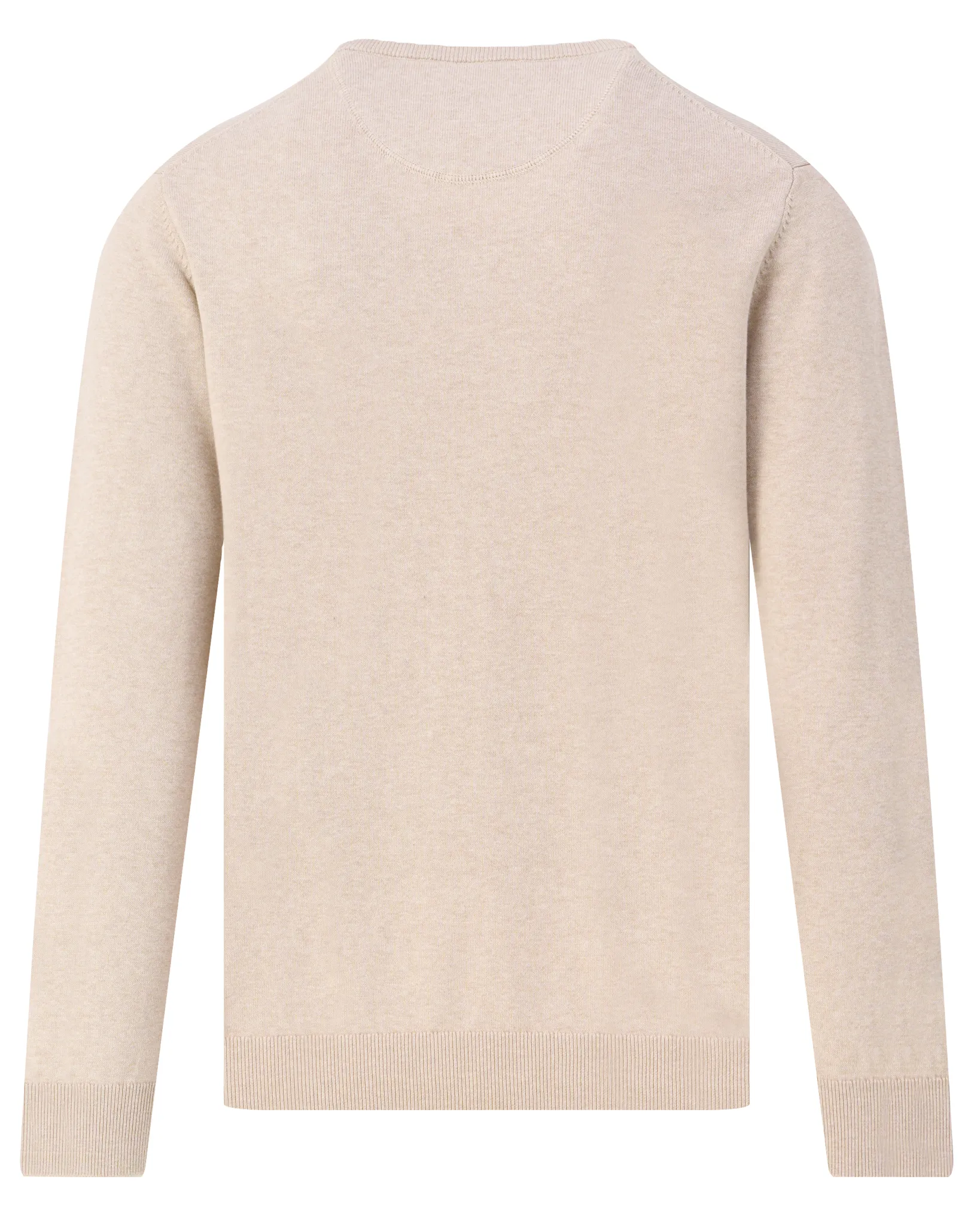 Campbell Trui V-hals Beige melange 107885-003-L
