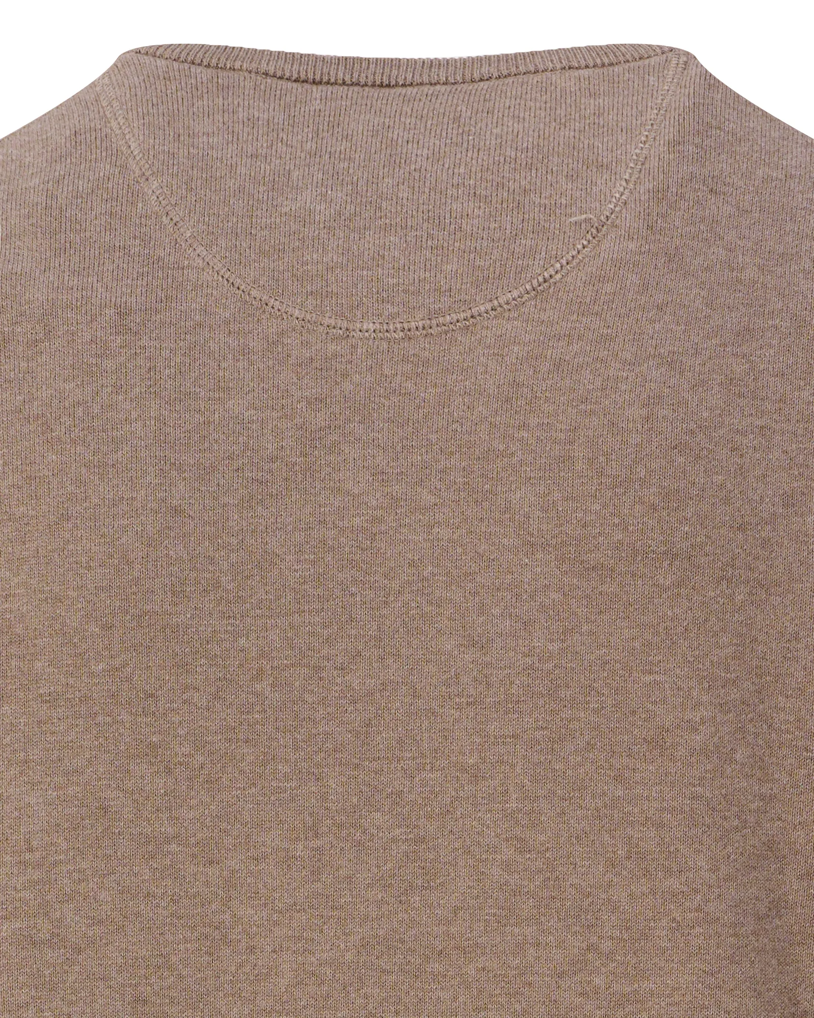 Campbell Trui V-hals London Fallen Rock brown melange 107886-003-L