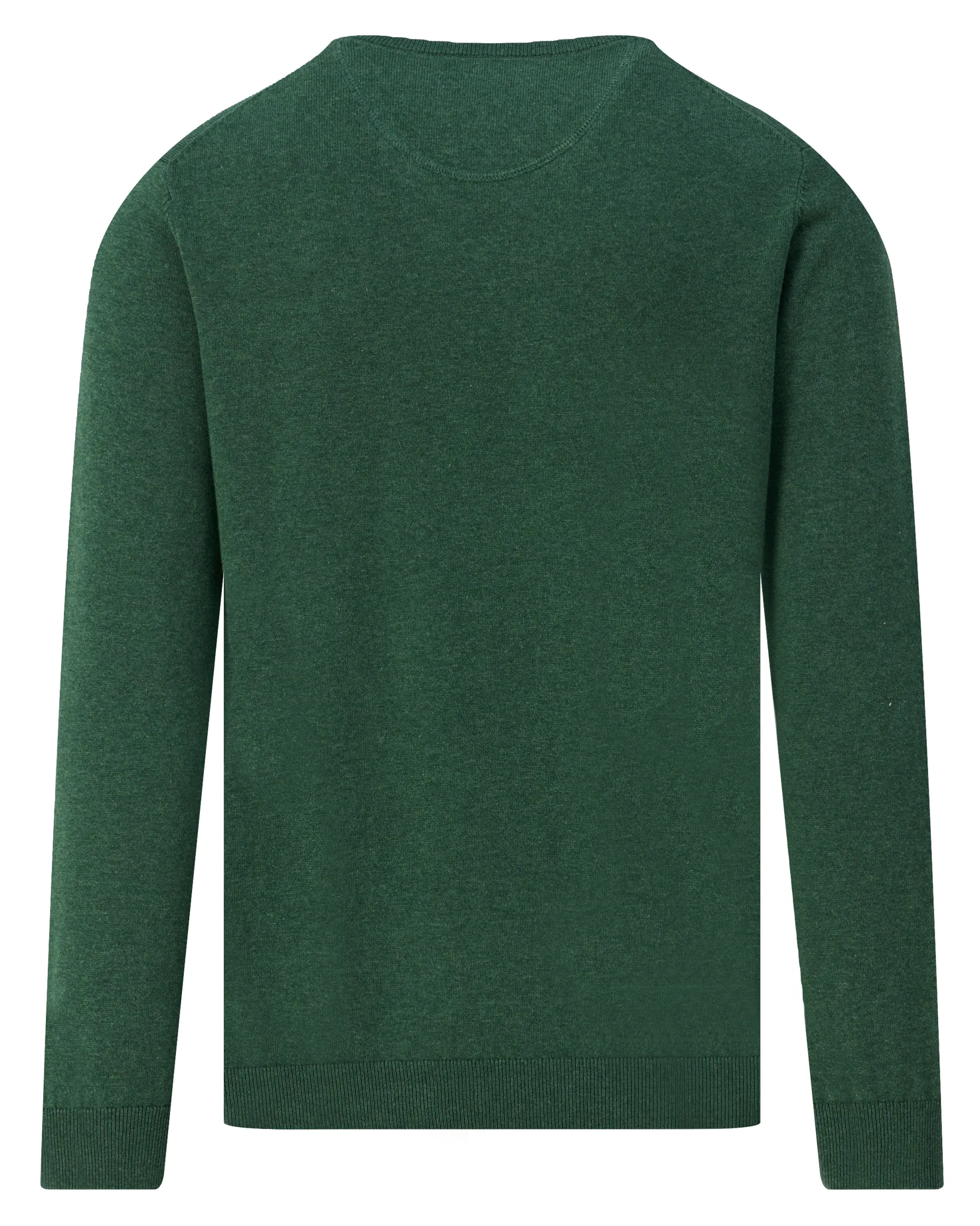 Campbell Trui V-hals London Douglas Fir dark green melange 107886-004-L
