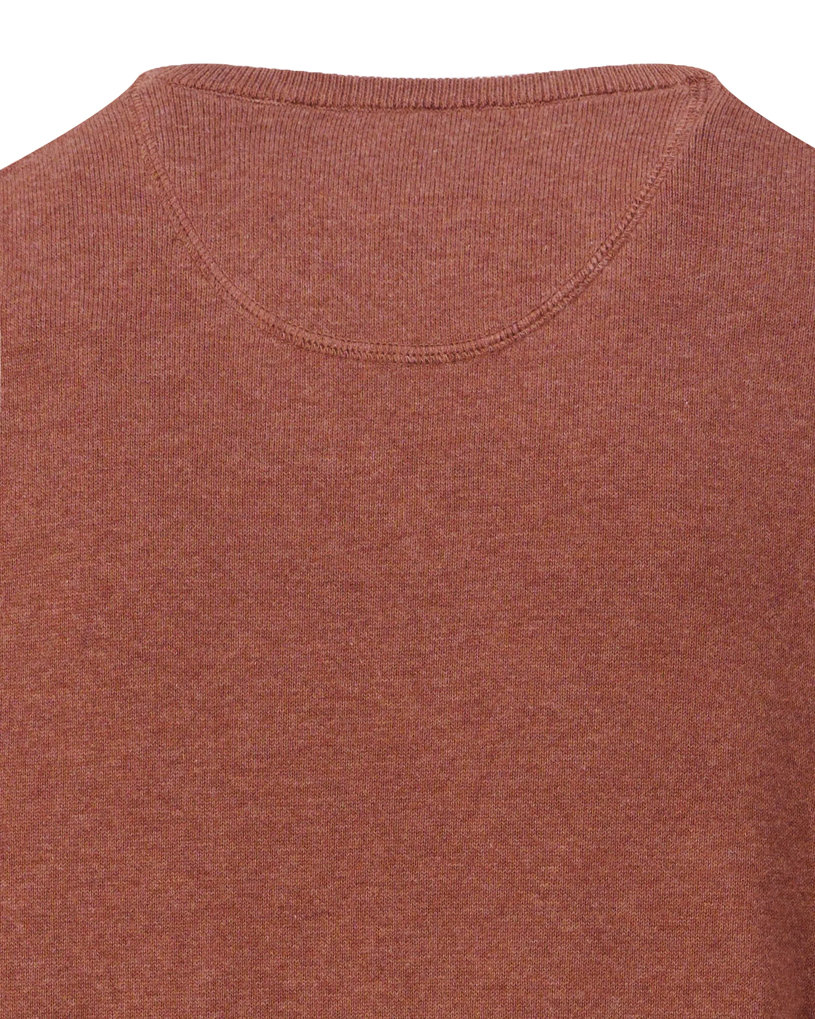 Campbell Trui V-hals London Sequoia brown melange 107886-005-L