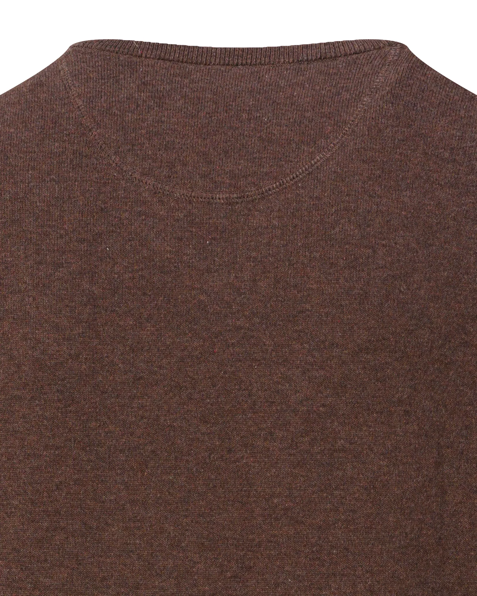 Campbell Trui V-hals London Coffee Bean brown melange 107886-006-L