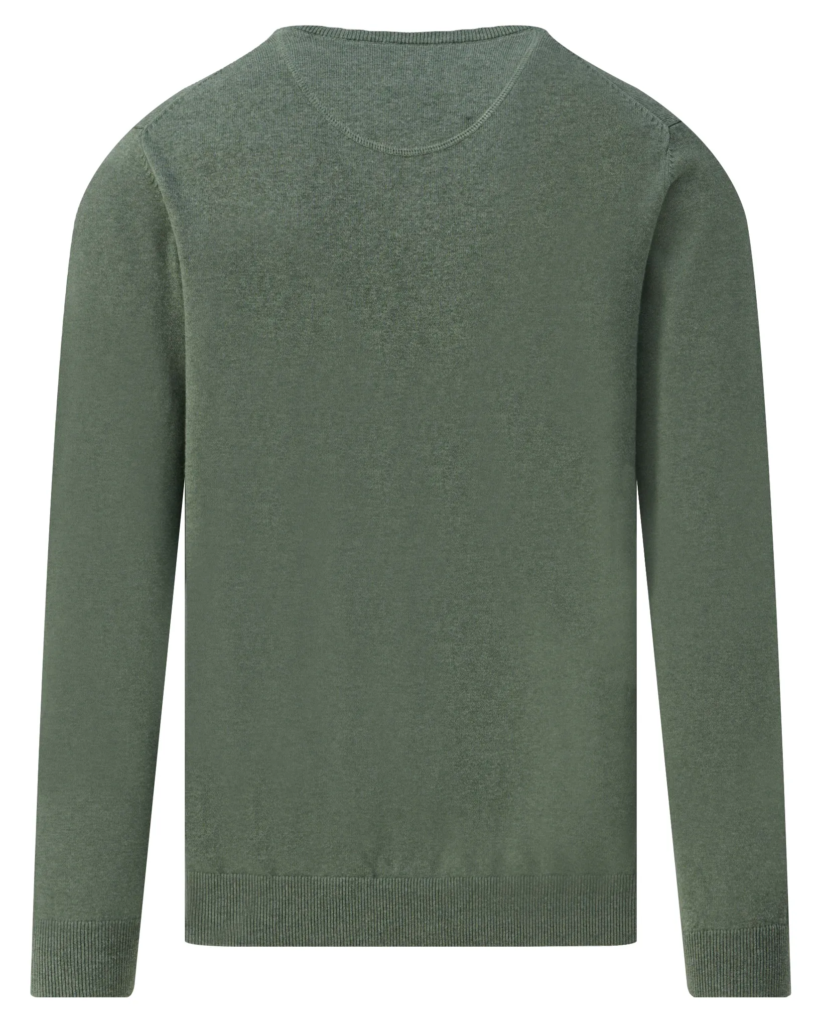 Campbell Trui V-hals London Duck green melange 107886-007-L