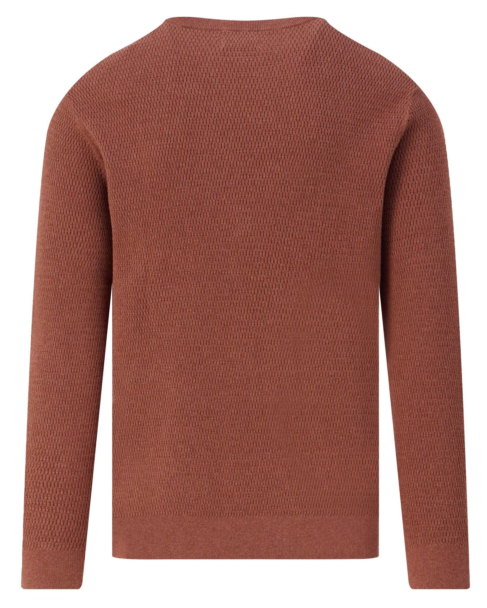 Campbell Trui ronde hals Fonda Sequoia brown melange 107888-002-L