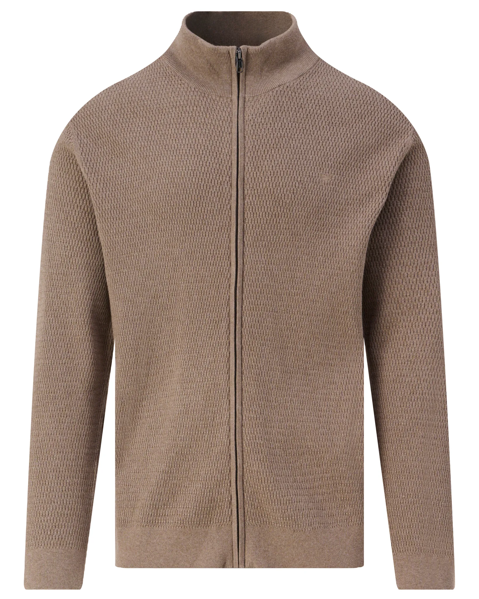 Campbell Vest Felipe Fallen Rock brown melange 107889-003-L