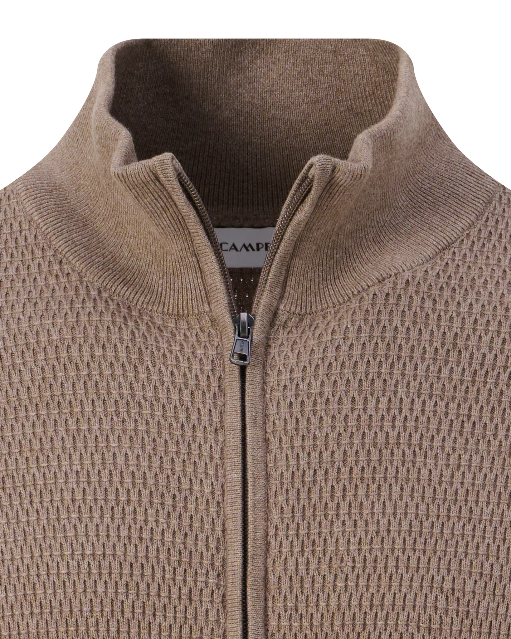 Campbell Vest Felipe Fallen Rock brown melange 107889-003-L