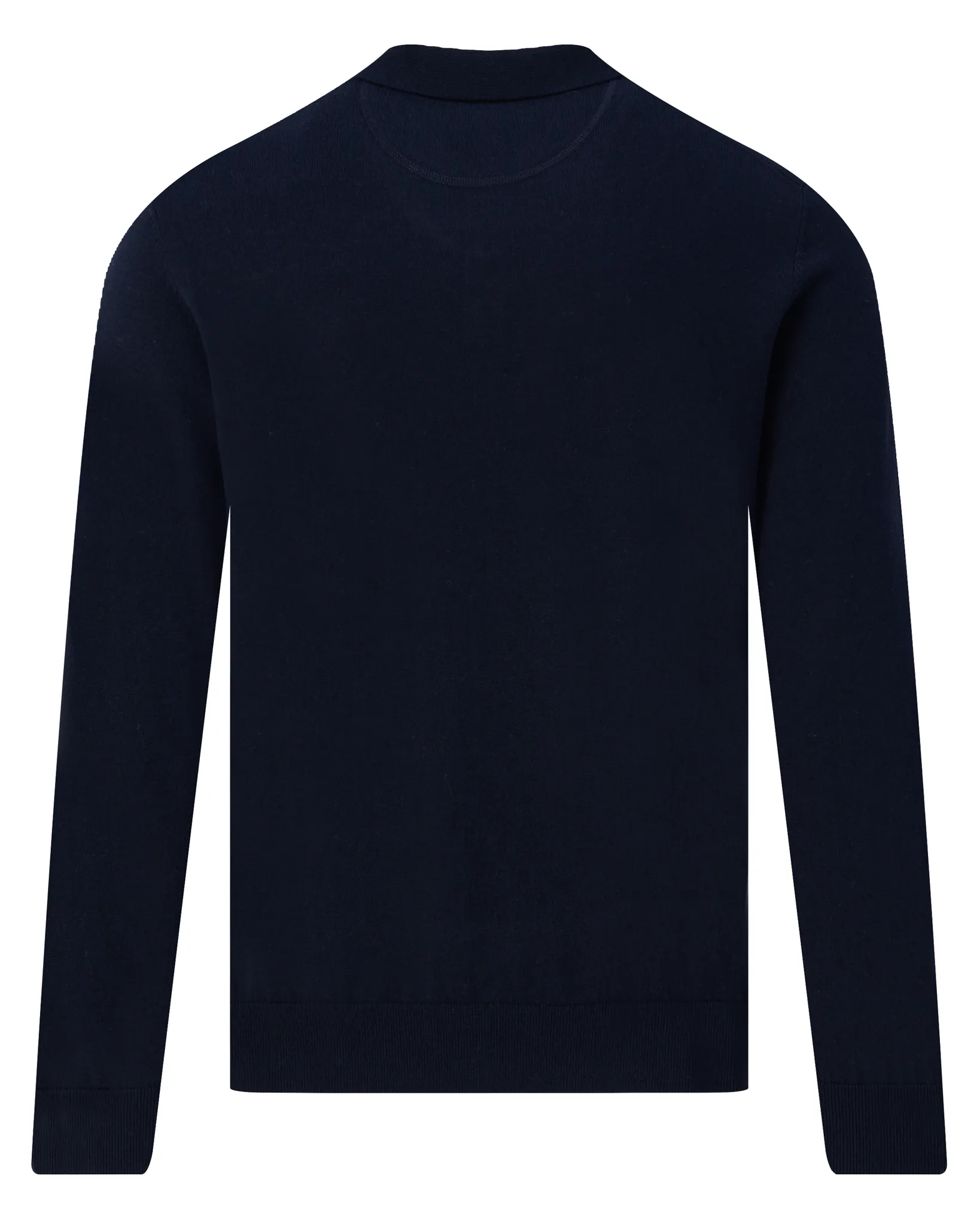 Campbell Polo lange mouw Percy Night Sky melange 107891-001-L