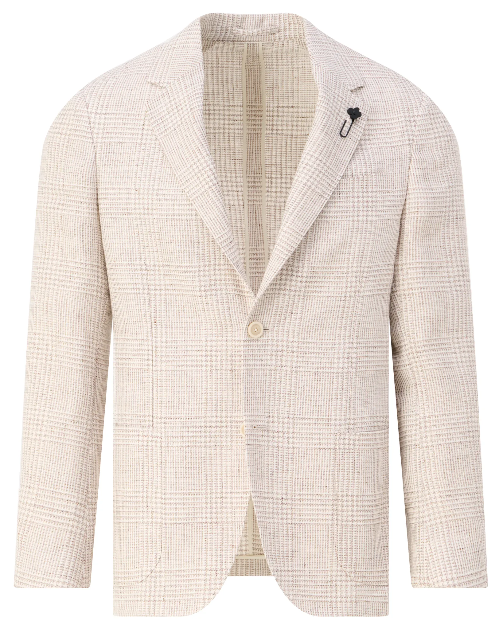 Lardini Colbert Beige grote ruit 107899-001-46