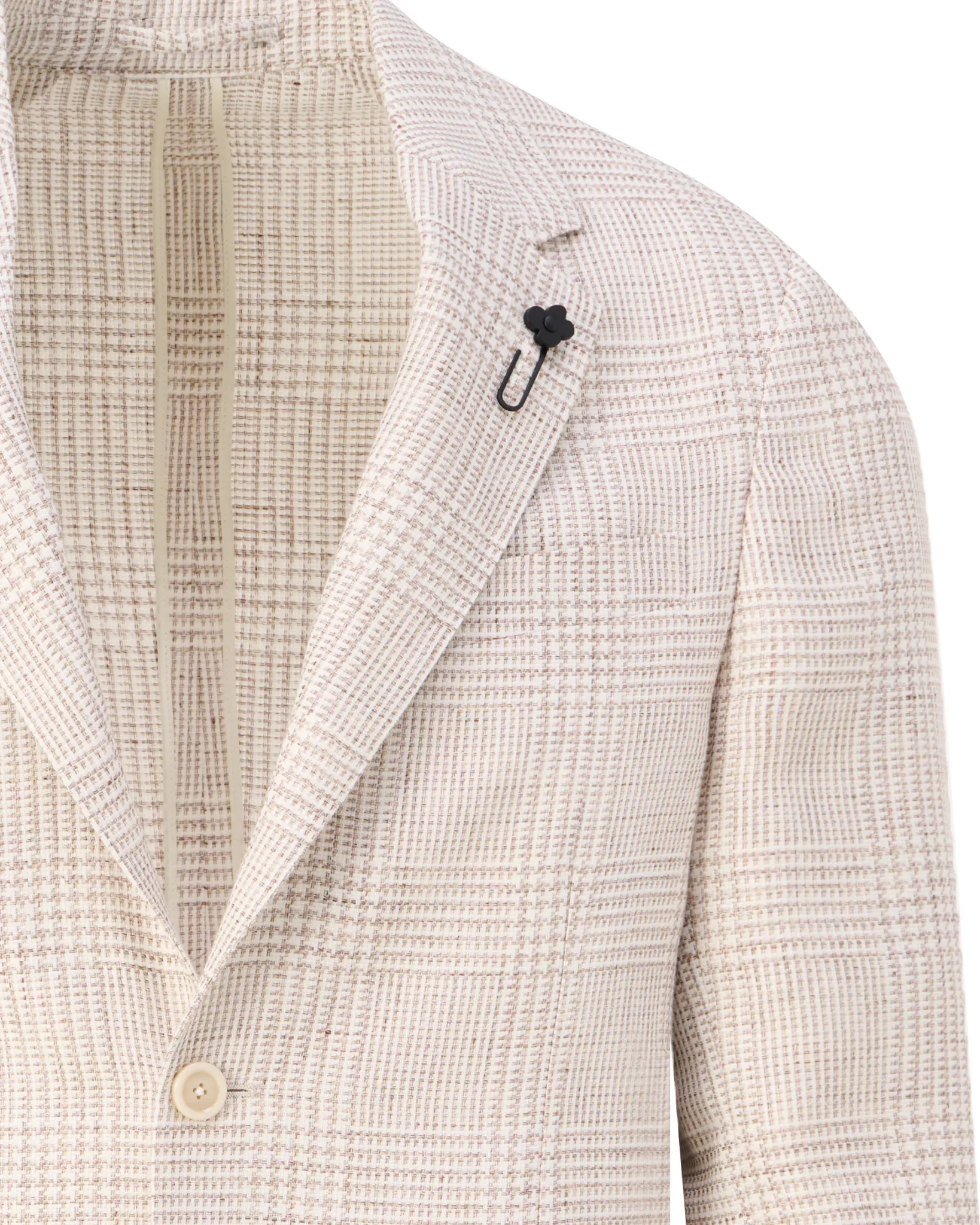 Lardini Colbert Beige grote ruit 107899-001-46