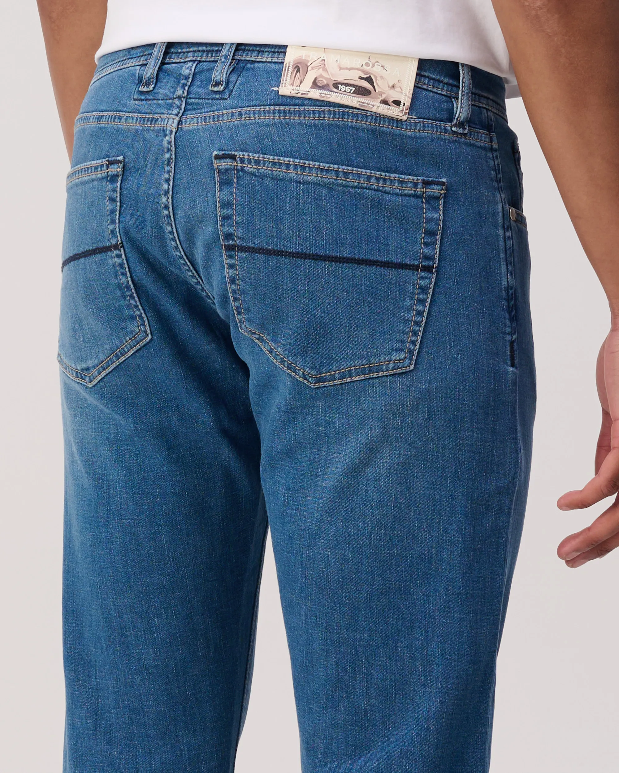 Tramarossa Michelangelo Jeans Blauw 107947-001-30