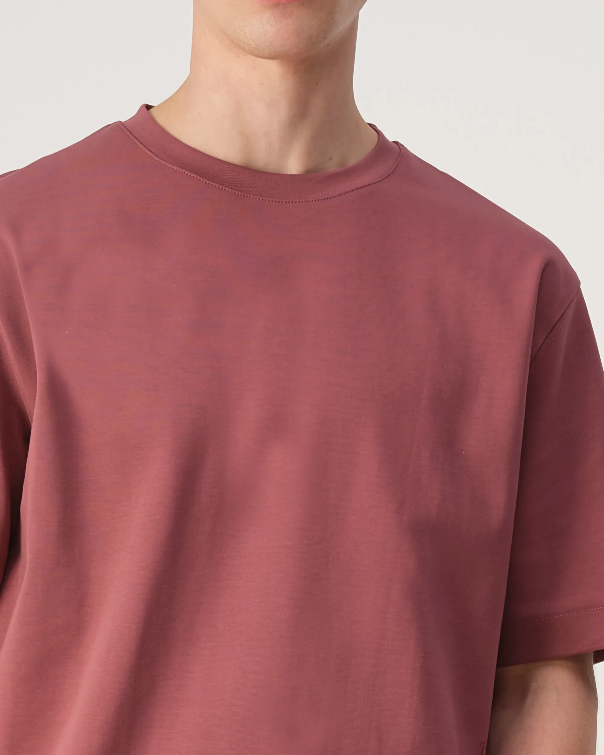 J.C. RAGS T-shirt Korte mouw Wild Ginger dark red 107977-002-L