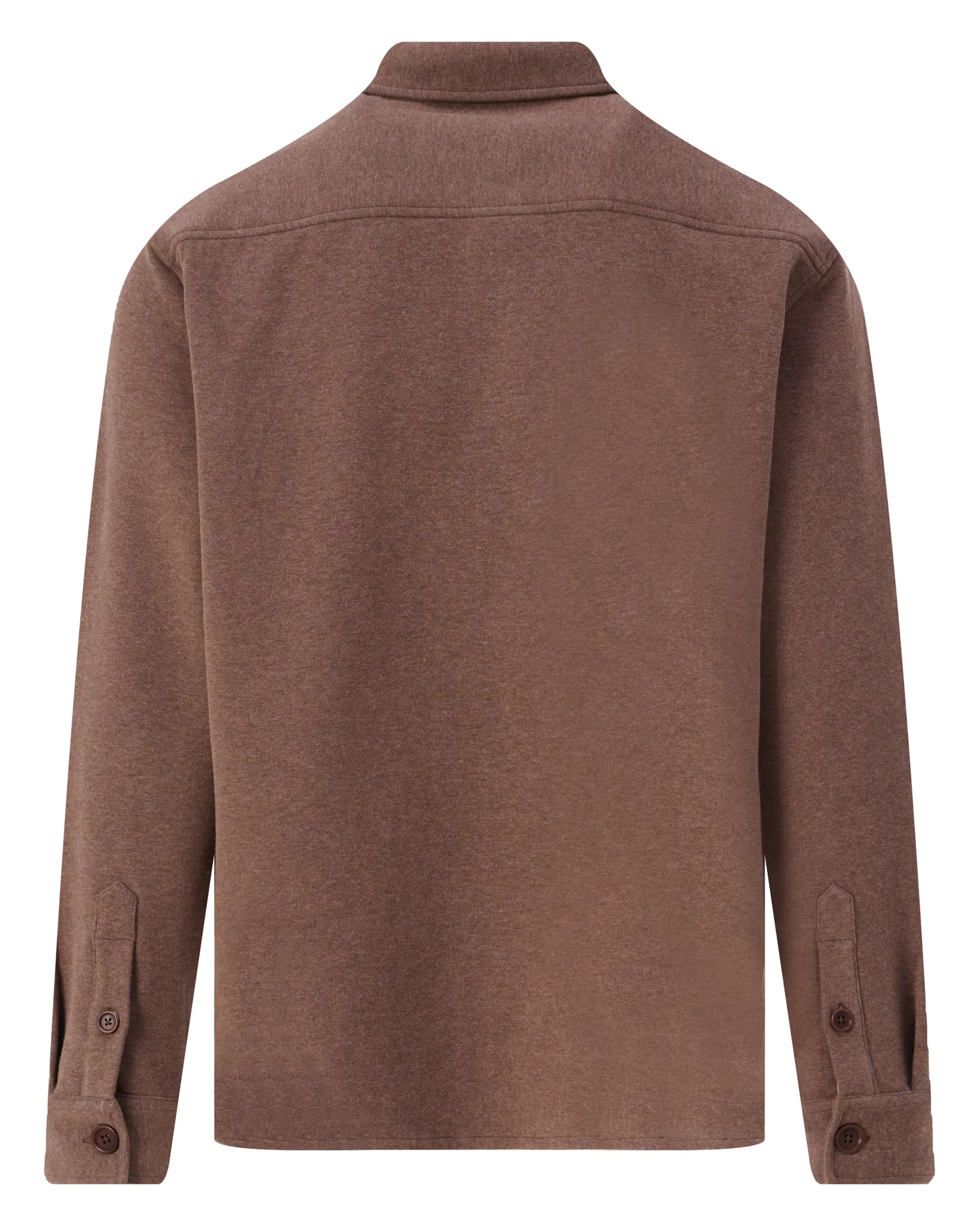 Campbell Overshirt Harley Coffee Bean brown melange 107987-002-L