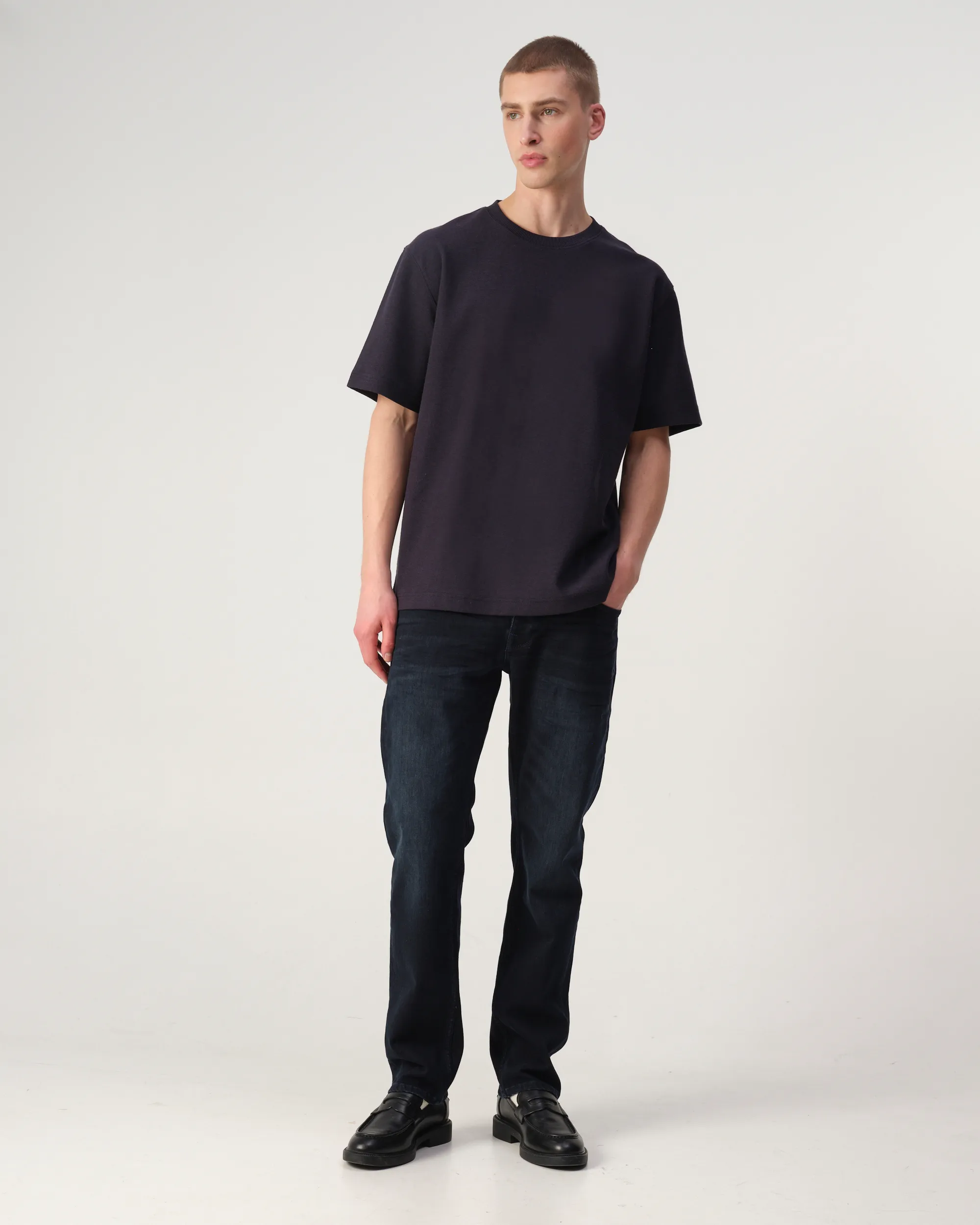 J.C. RAGS Etson T-shirt Sky Captain 107988-001-L