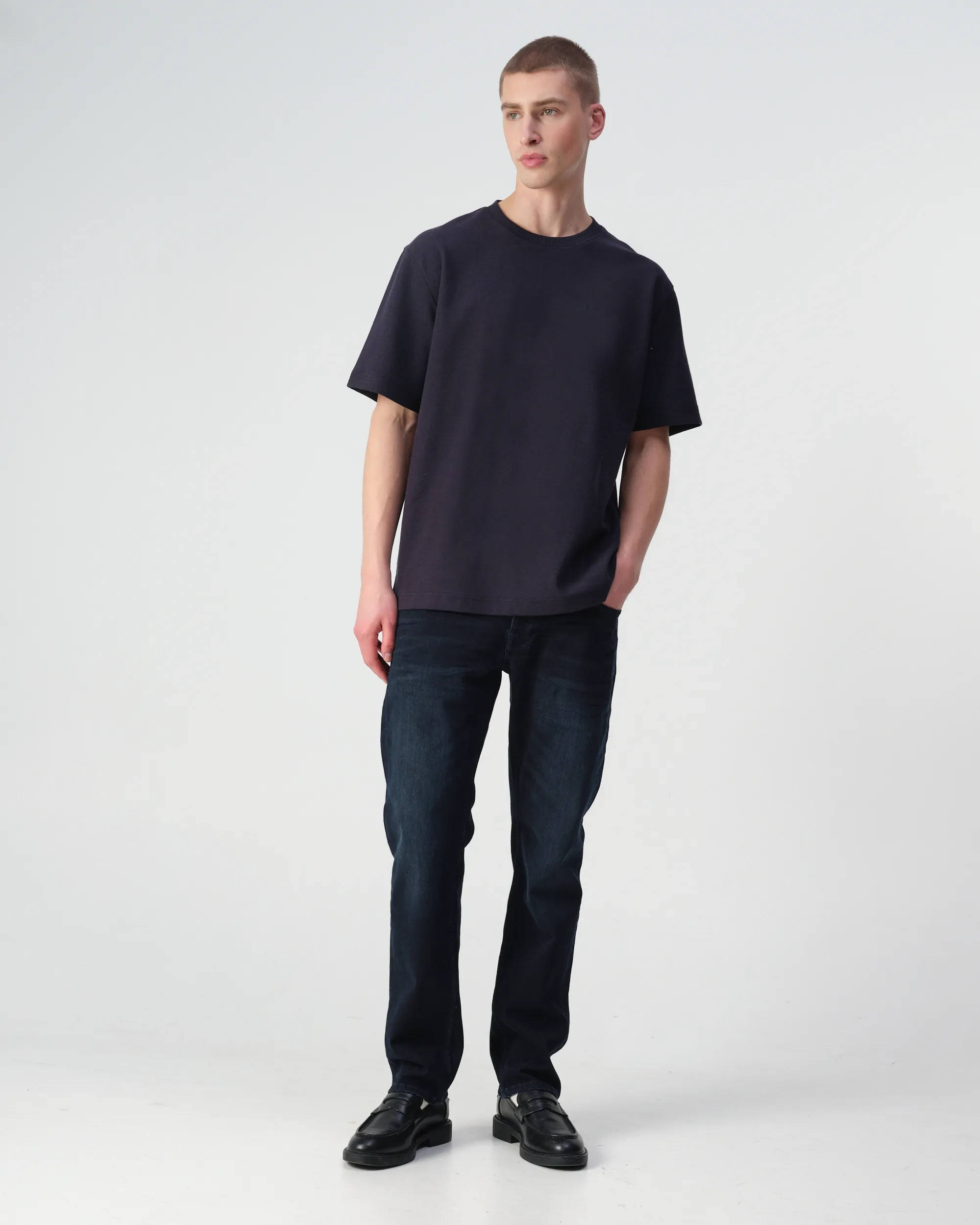 J.C. RAGS Etson T-shirt Sky Captain 107988-001-L