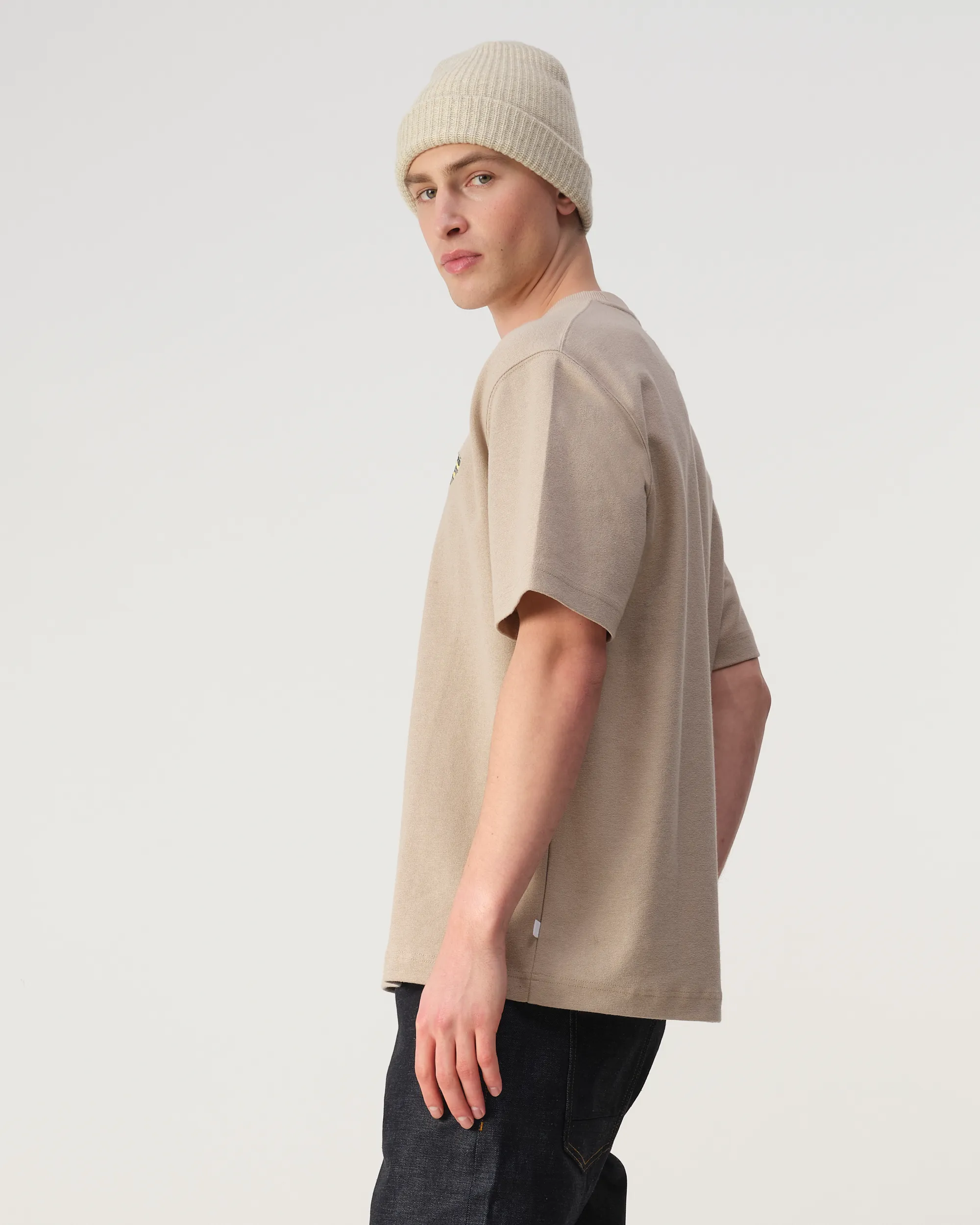 J.C. RAGS Etson T-shirt Plaza taupe 107988-002-L