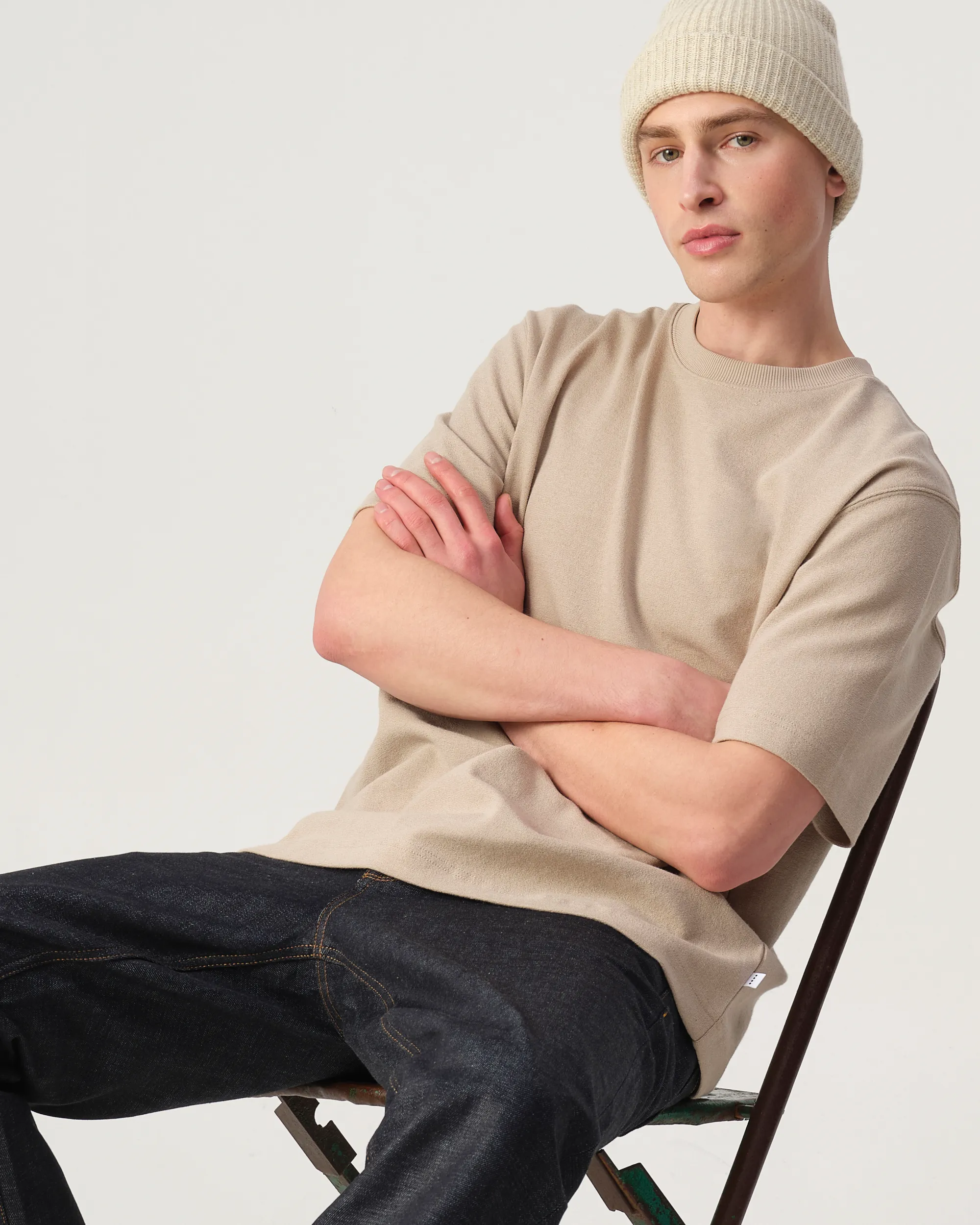 J.C. RAGS Etson T-shirt Plaza taupe 107988-002-L