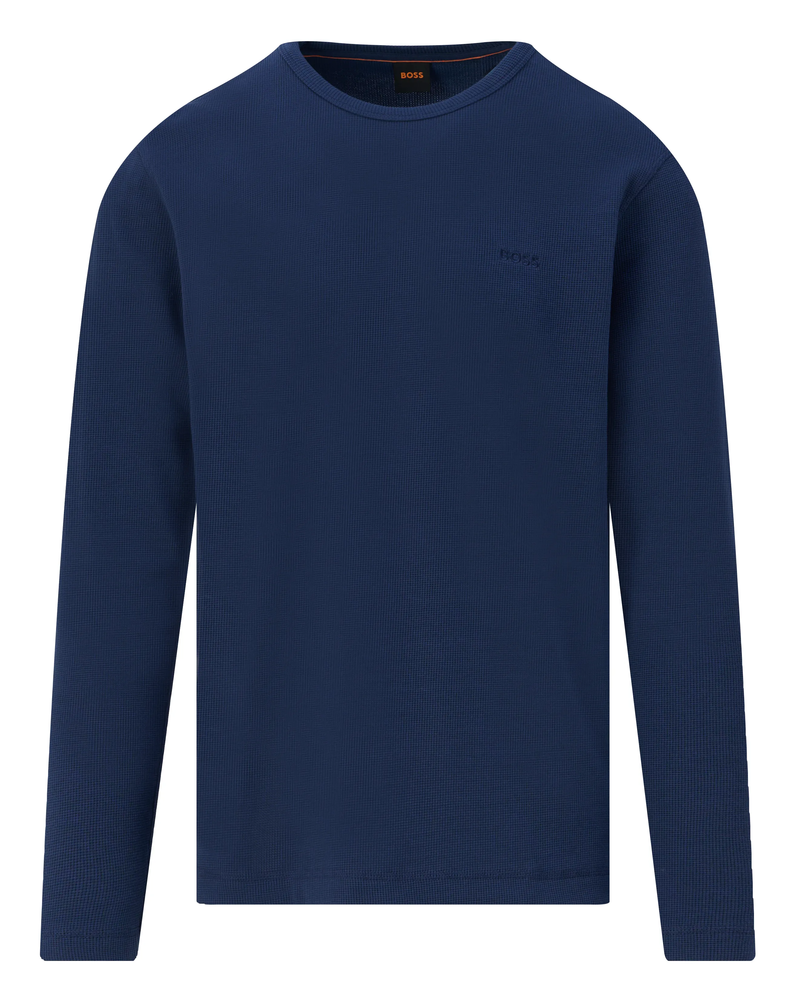 Boss Casual Tempesto T-shirt Lange mouw Blauw 108012-001-L