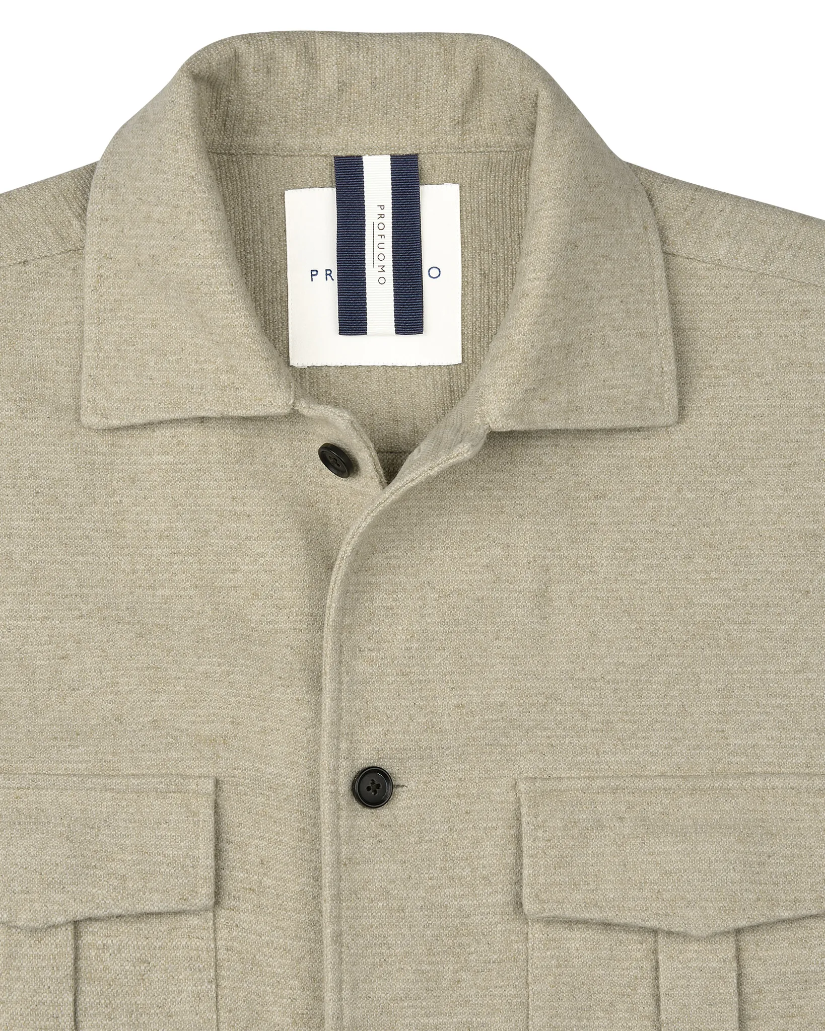 Profuomo Overshirt Blauw 108058-001-L