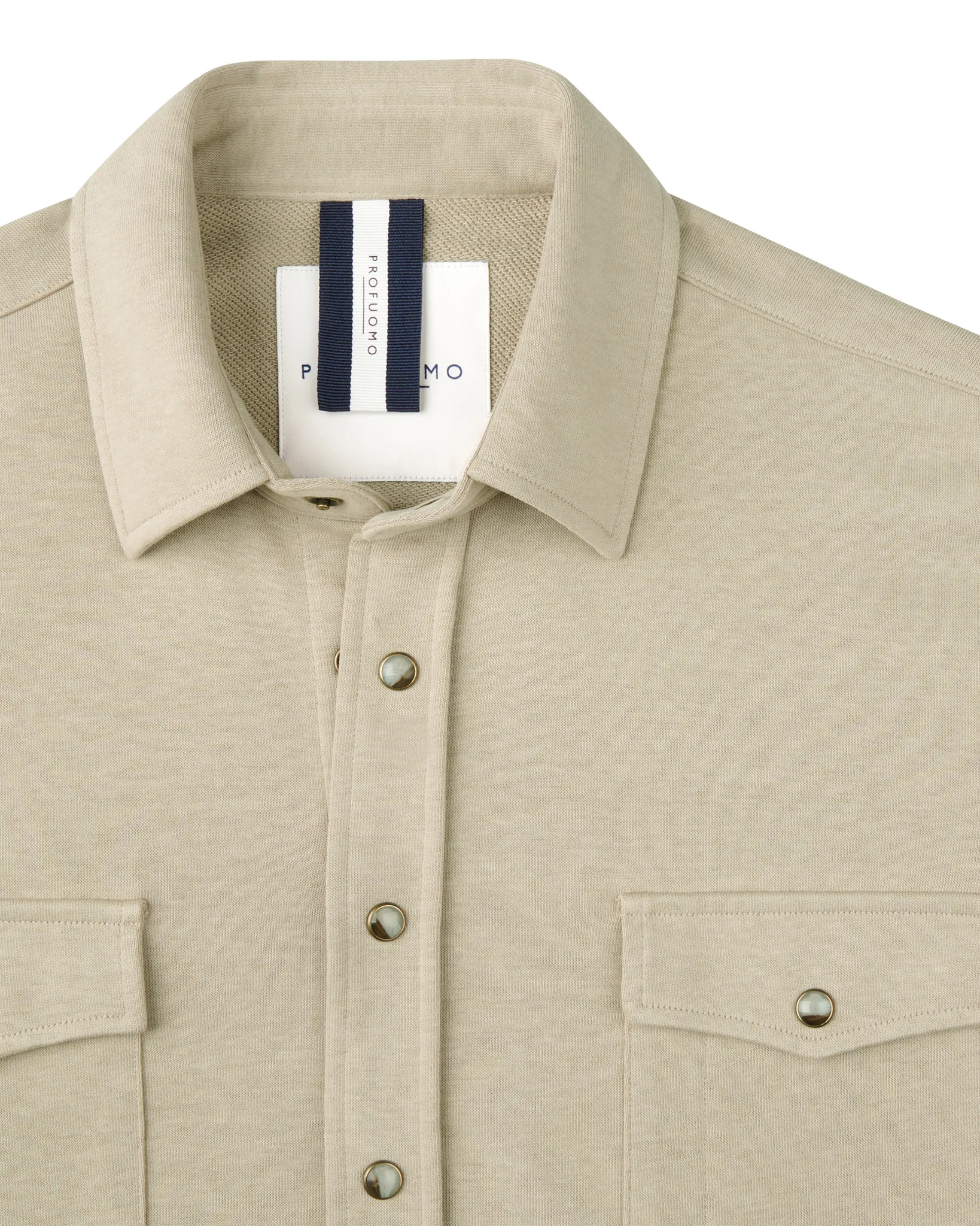 Profuomo Western Overshirt  Beige 108059-001-L