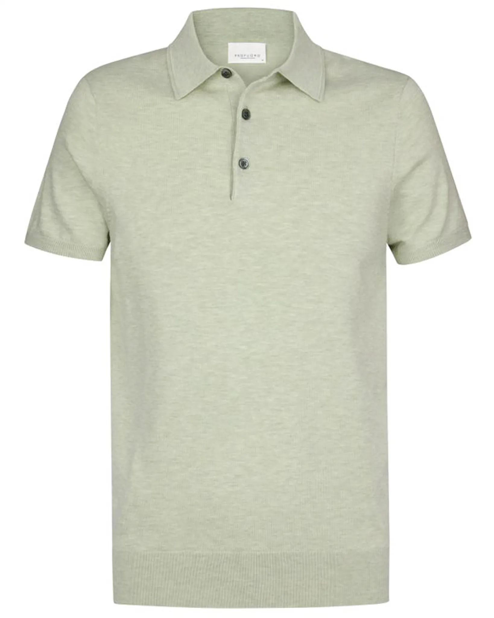 Profuomo Luxury Basic Polo Groen 108070-001-L